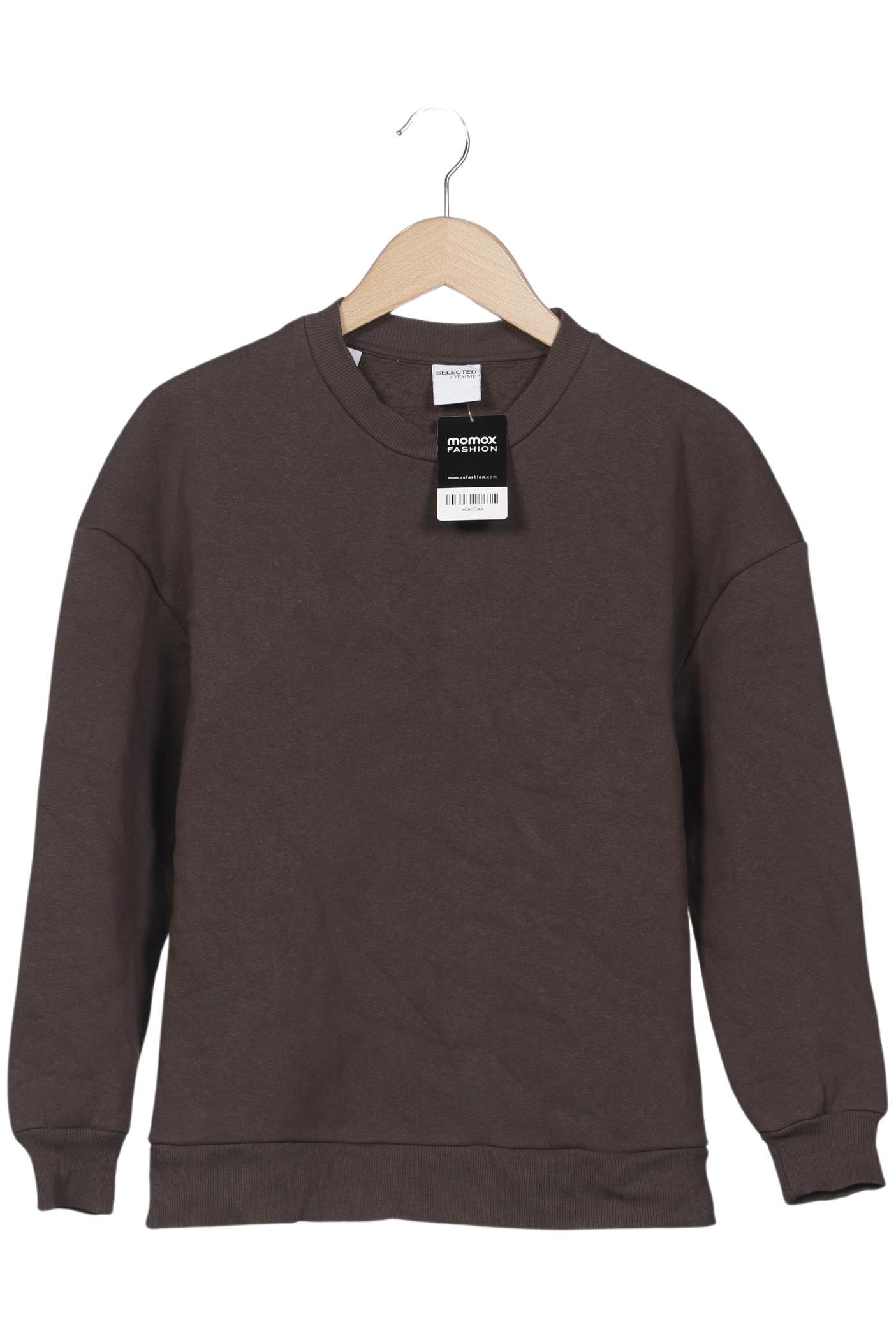

Selected Damen Sweatshirt, braun, Gr. 36