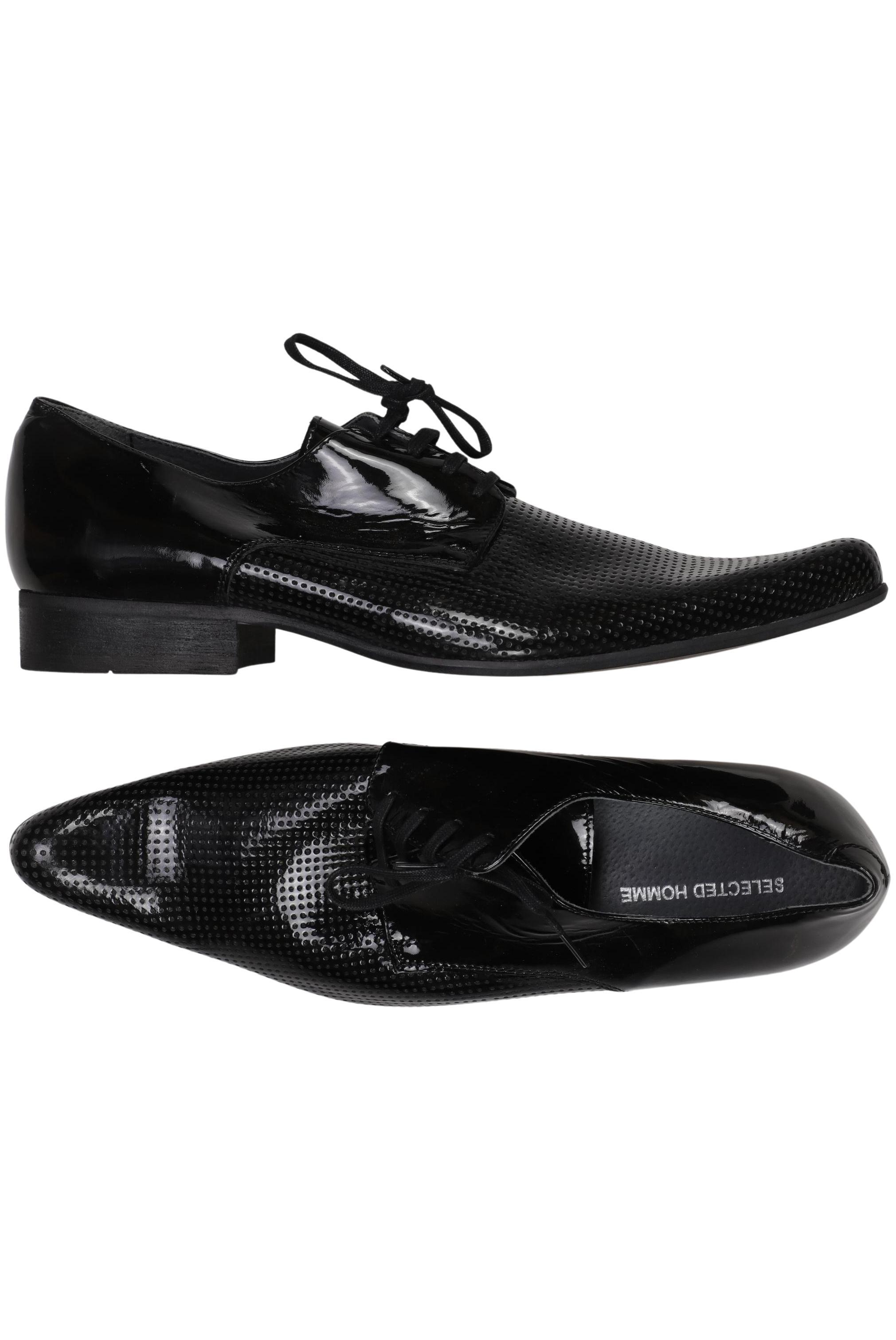 

Selected Herren Halbschuh, schwarz, Gr. 43