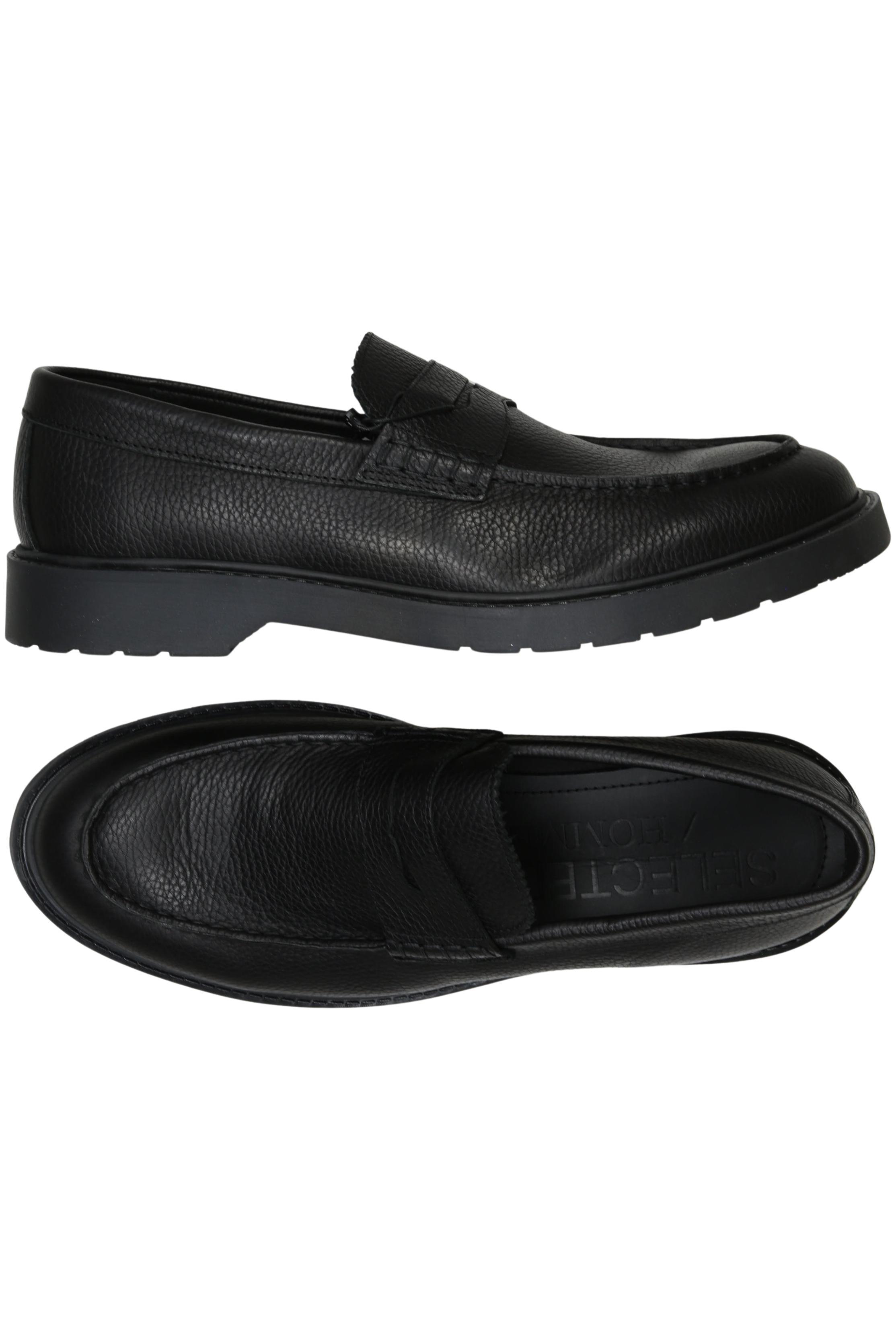 

Selected Herren Halbschuh, schwarz, Gr. 45