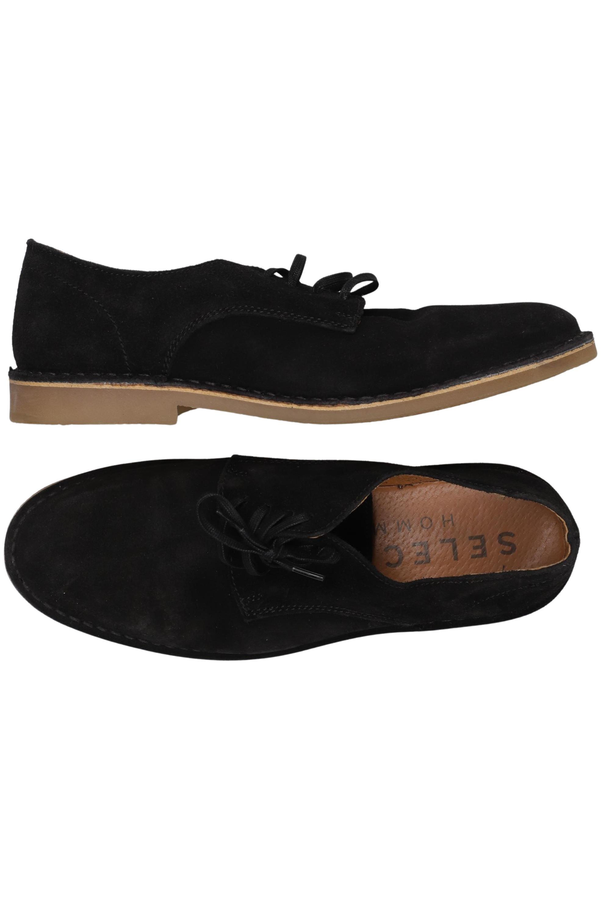 

Selected Herren Halbschuh, schwarz, Gr. 43