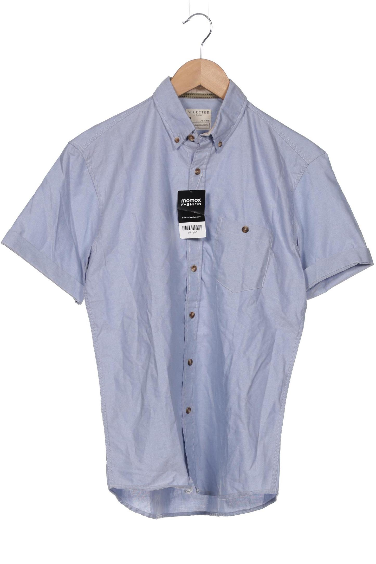 

Selected Herren Hemd, hellblau, Gr. 46