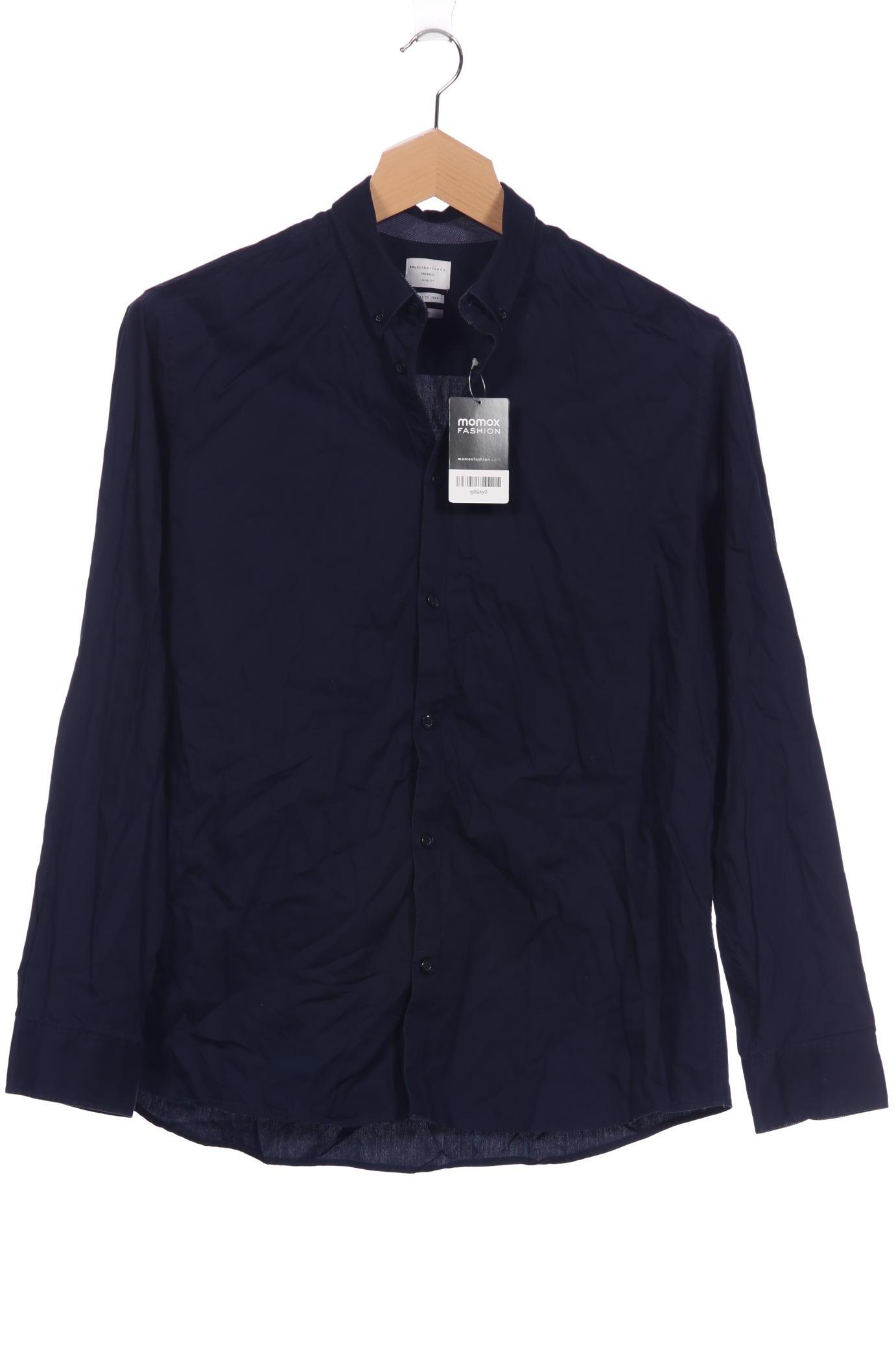 Thumbnail - Selected Herren Hemd, marineblau, Gr. 56