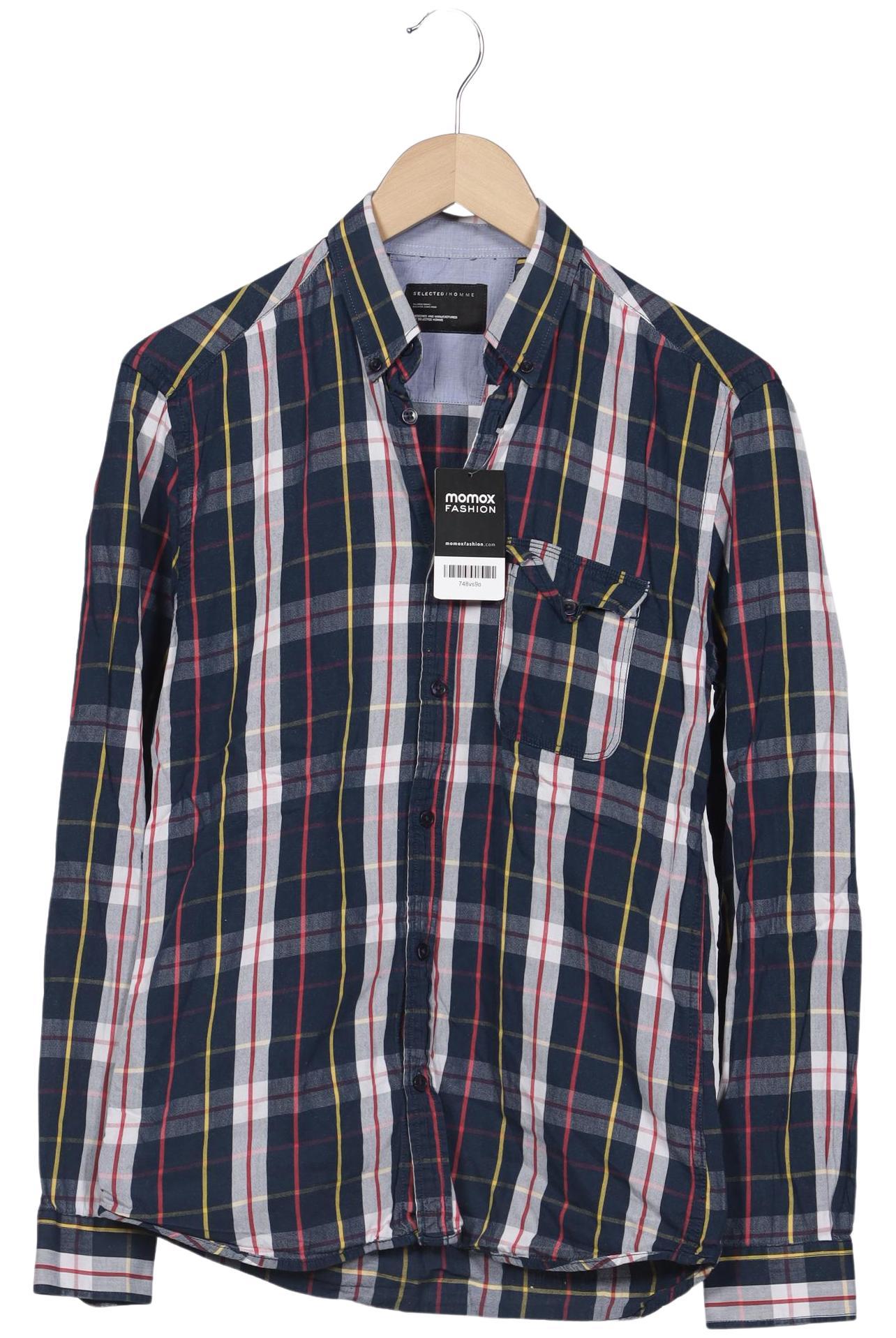 

Selected Herren Hemd, marineblau, Gr. 46