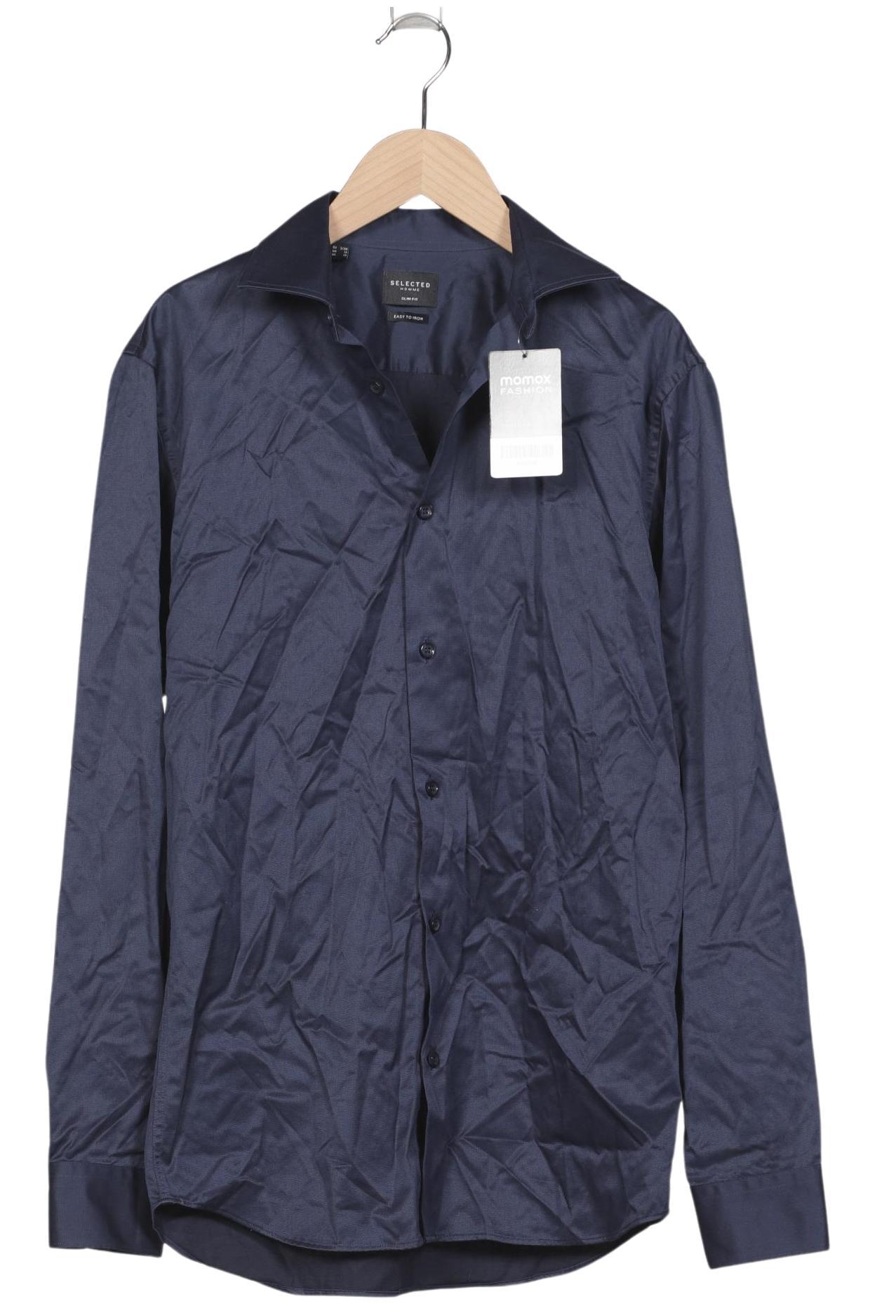 

Selected Herren Hemd, marineblau, Gr. 46