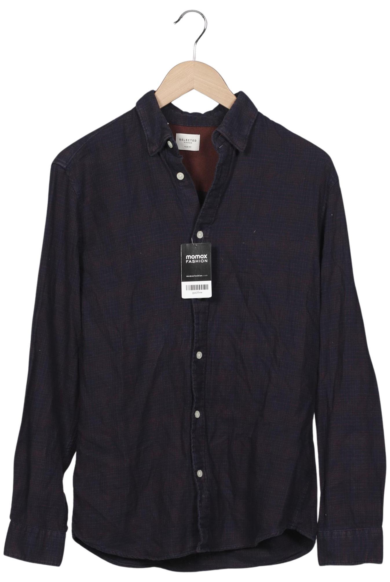 

Selected Herren Hemd, marineblau, Gr. 46