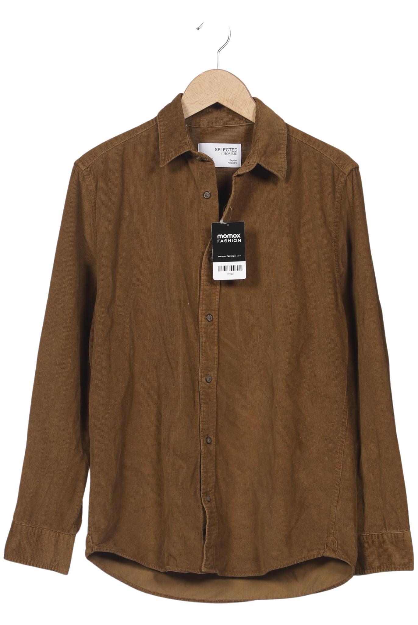 

Selected Herren Hemd, braun, Gr. 46