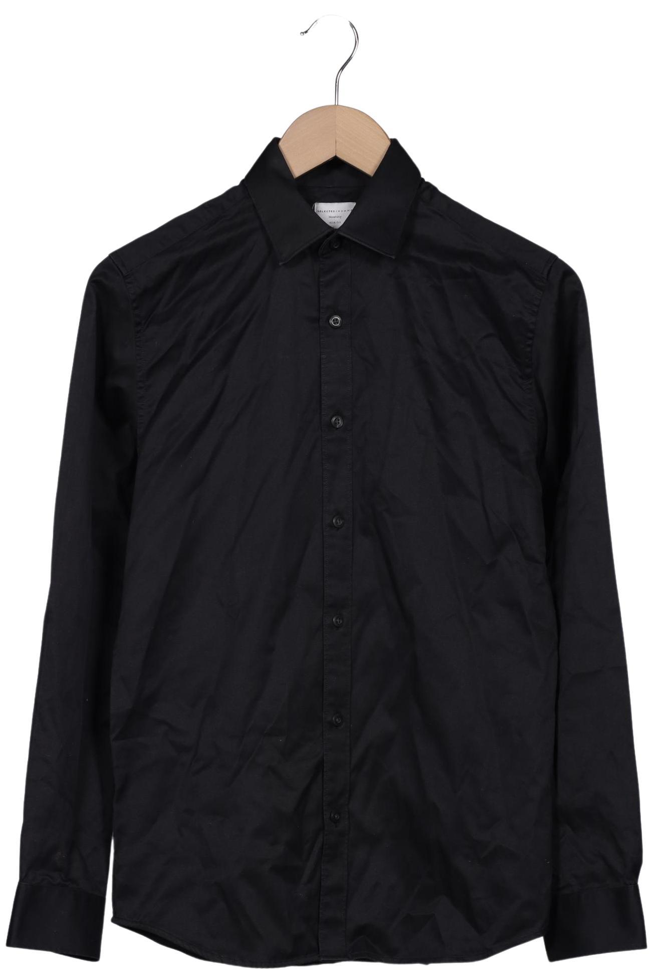 

Selected Herren Hemd, schwarz, Gr. 46