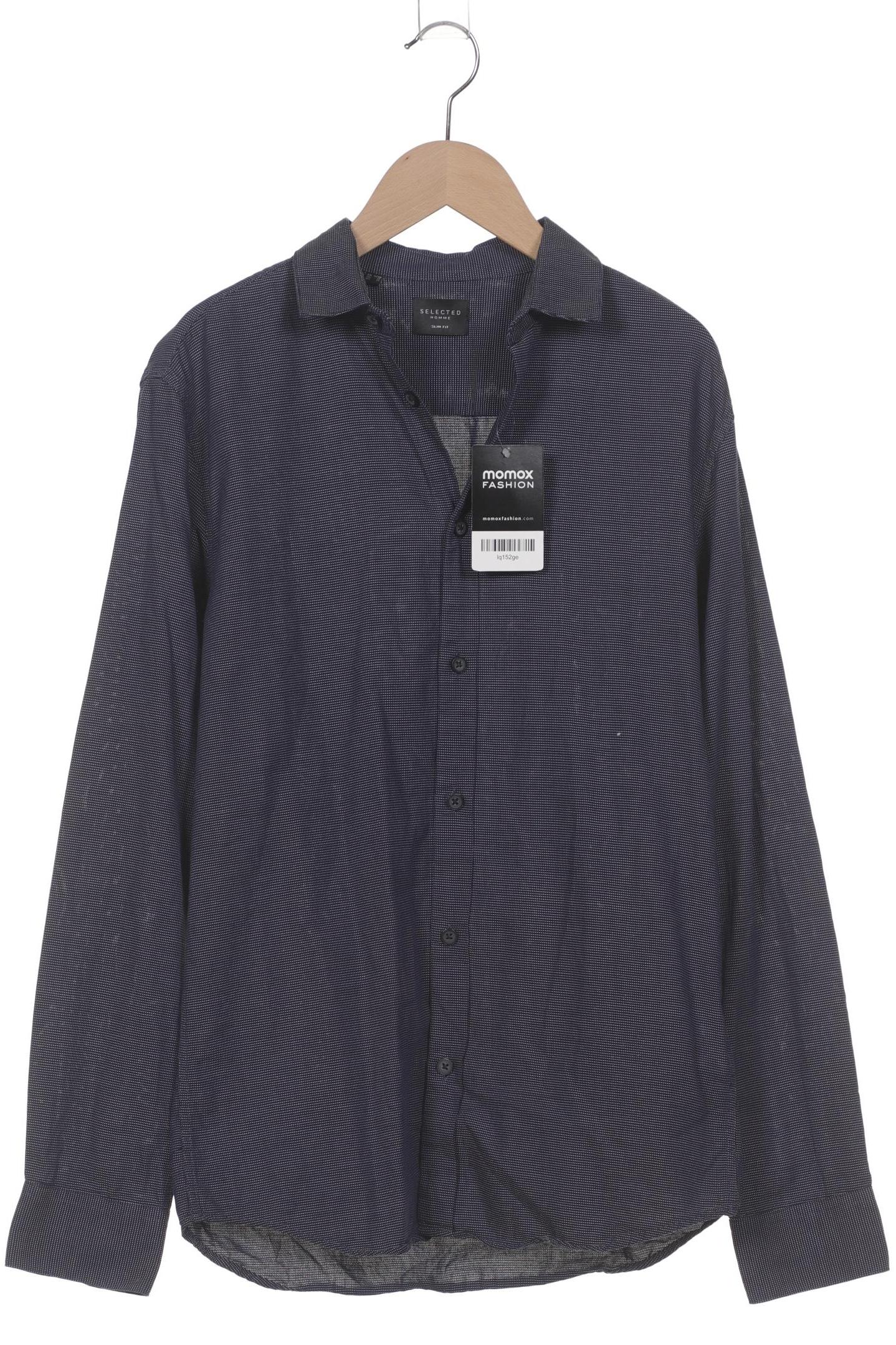 

Selected Herren Hemd, marineblau, Gr. 46
