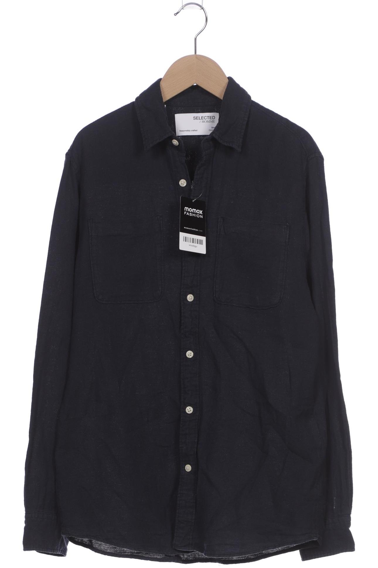 

Selected Herren Hemd, marineblau, Gr. 46