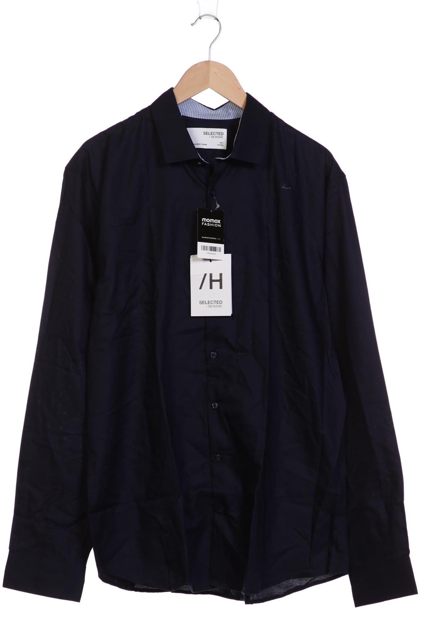 

Selected Herren Hemd, marineblau, Gr. 58
