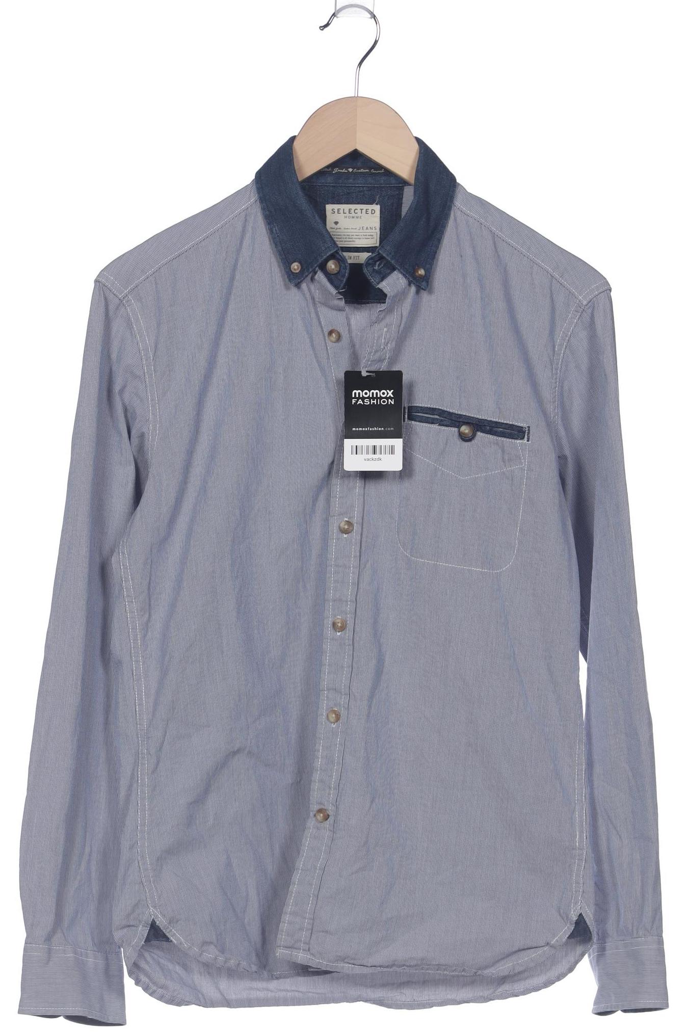 

Selected Herren Hemd, marineblau, Gr. 46