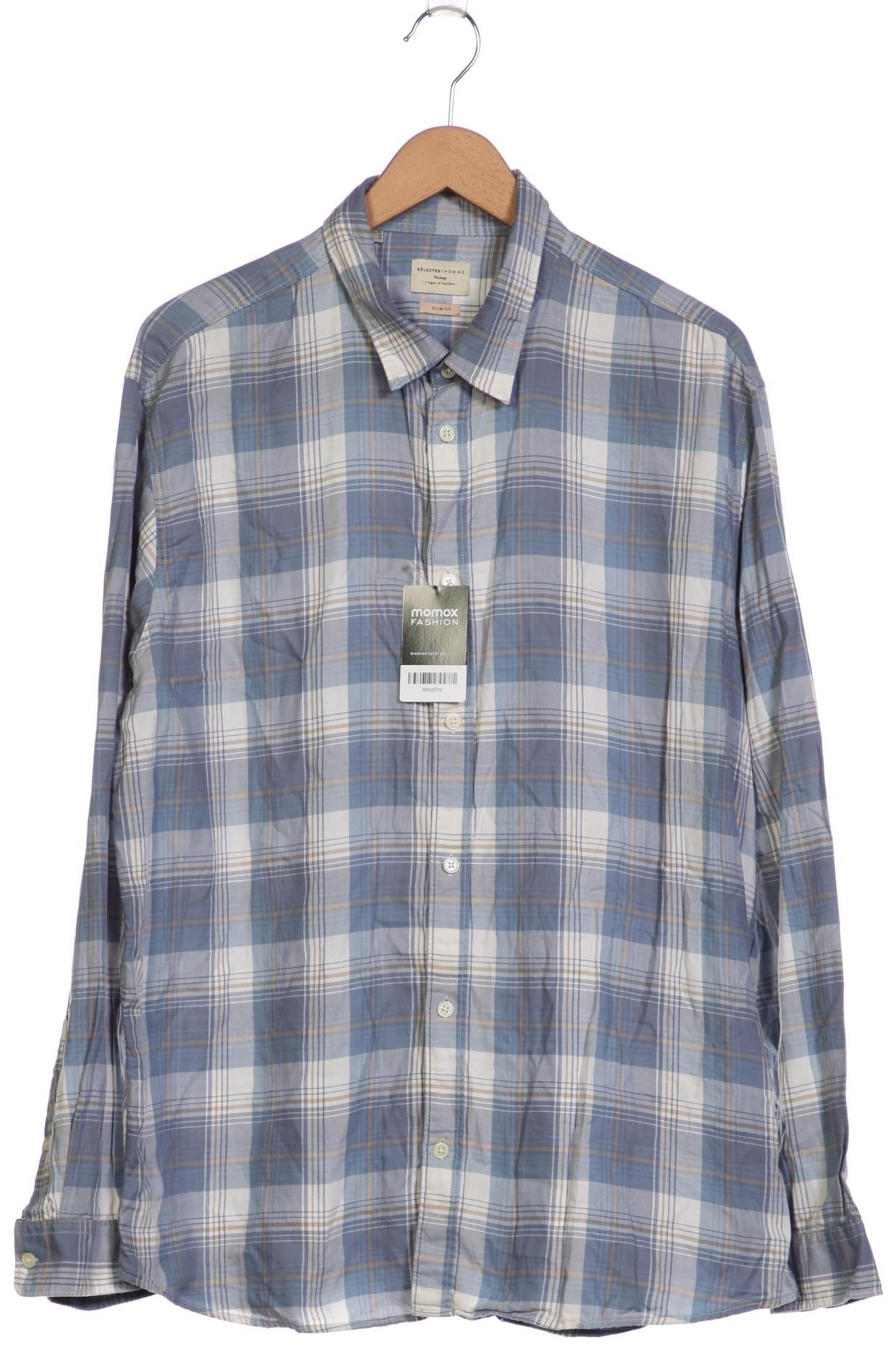 

Selected Herren Hemd, hellblau, Gr. 56