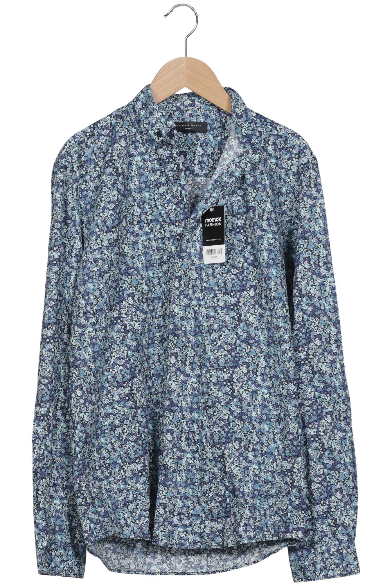 

Selected Herren Hemd, hellblau, Gr. 46