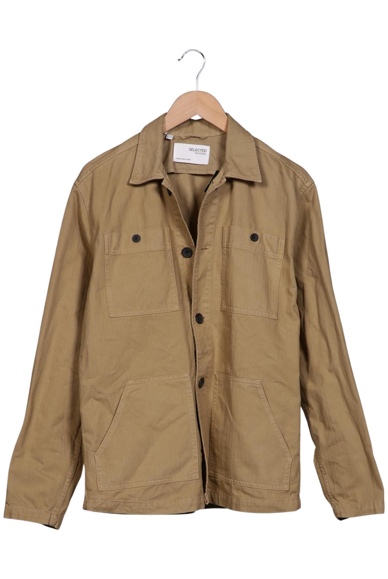 Thumbnail - Selected Herren Jacke, beige, Gr. 48