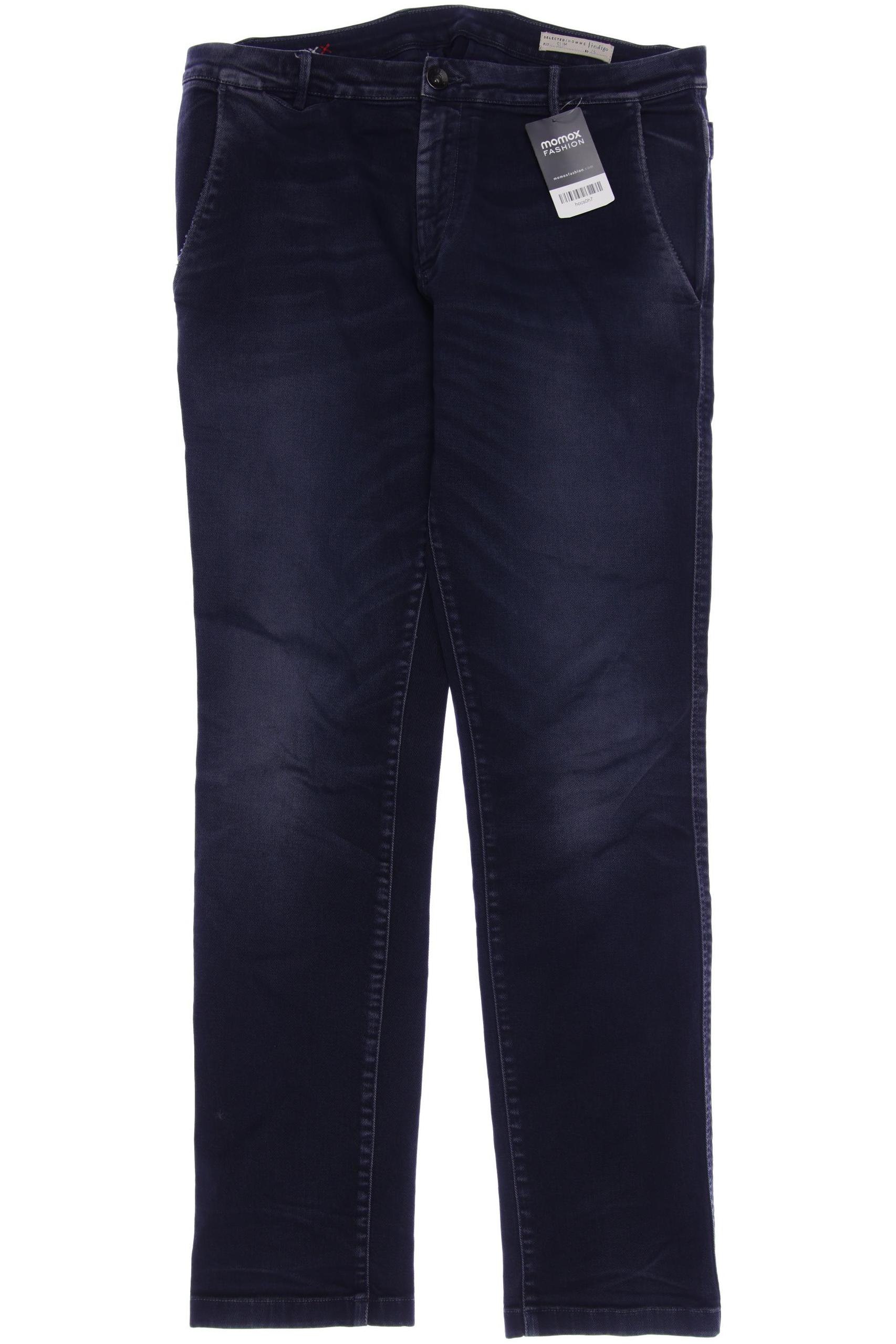 

SELECTED Herren Jeans, marineblau