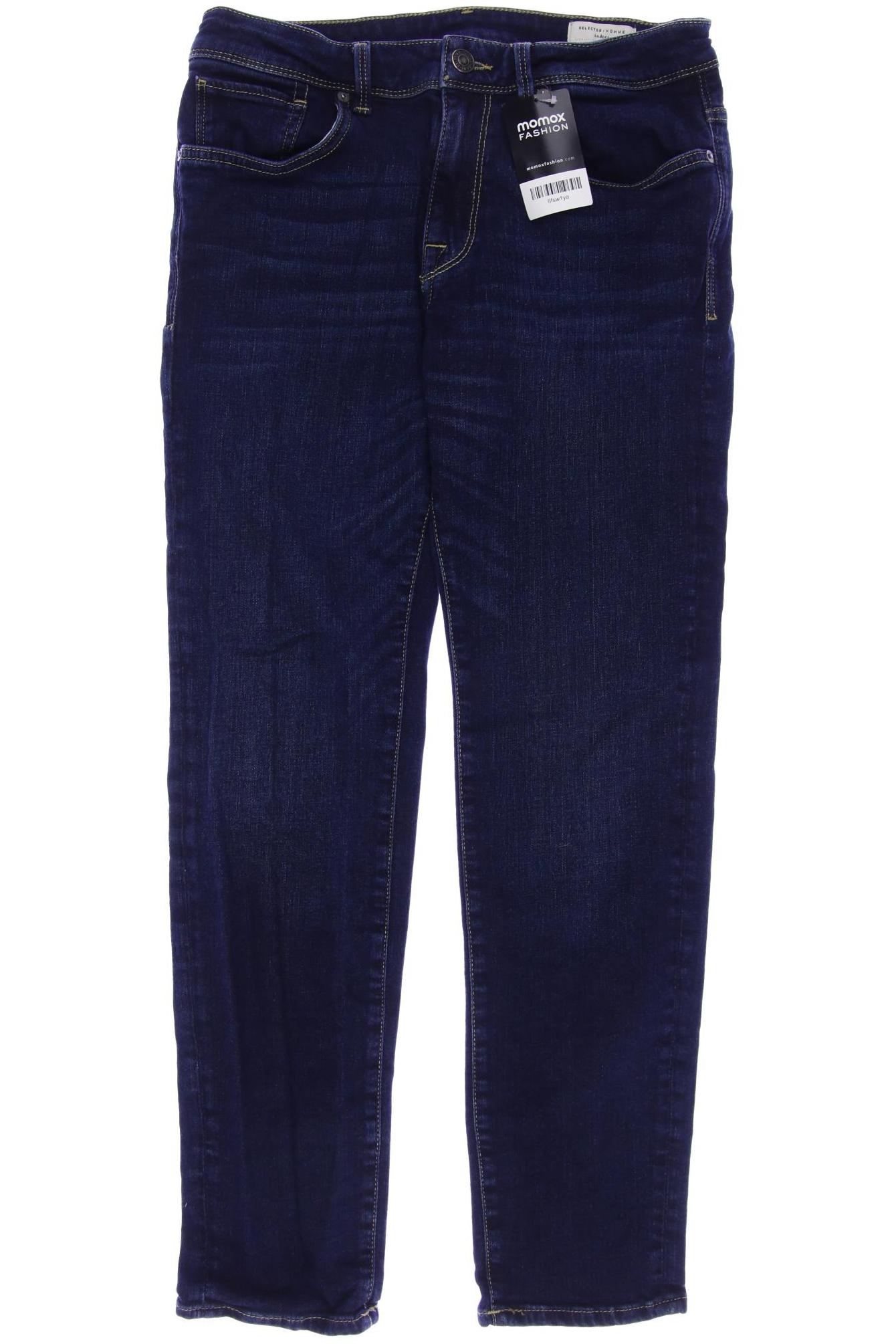 

SELECTED Herren Jeans, marineblau