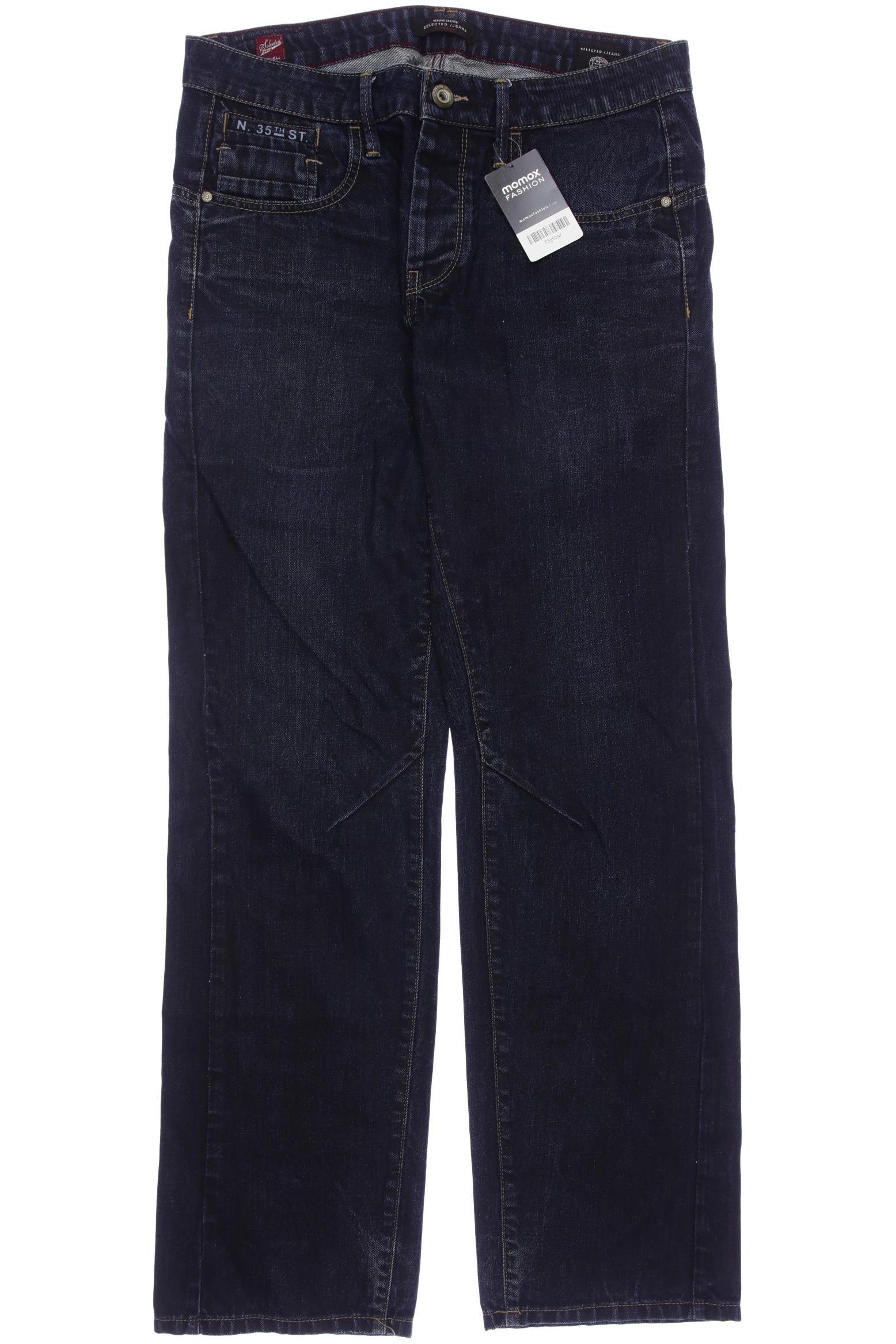 

Selected Herren Jeans, marineblau, Gr. 33