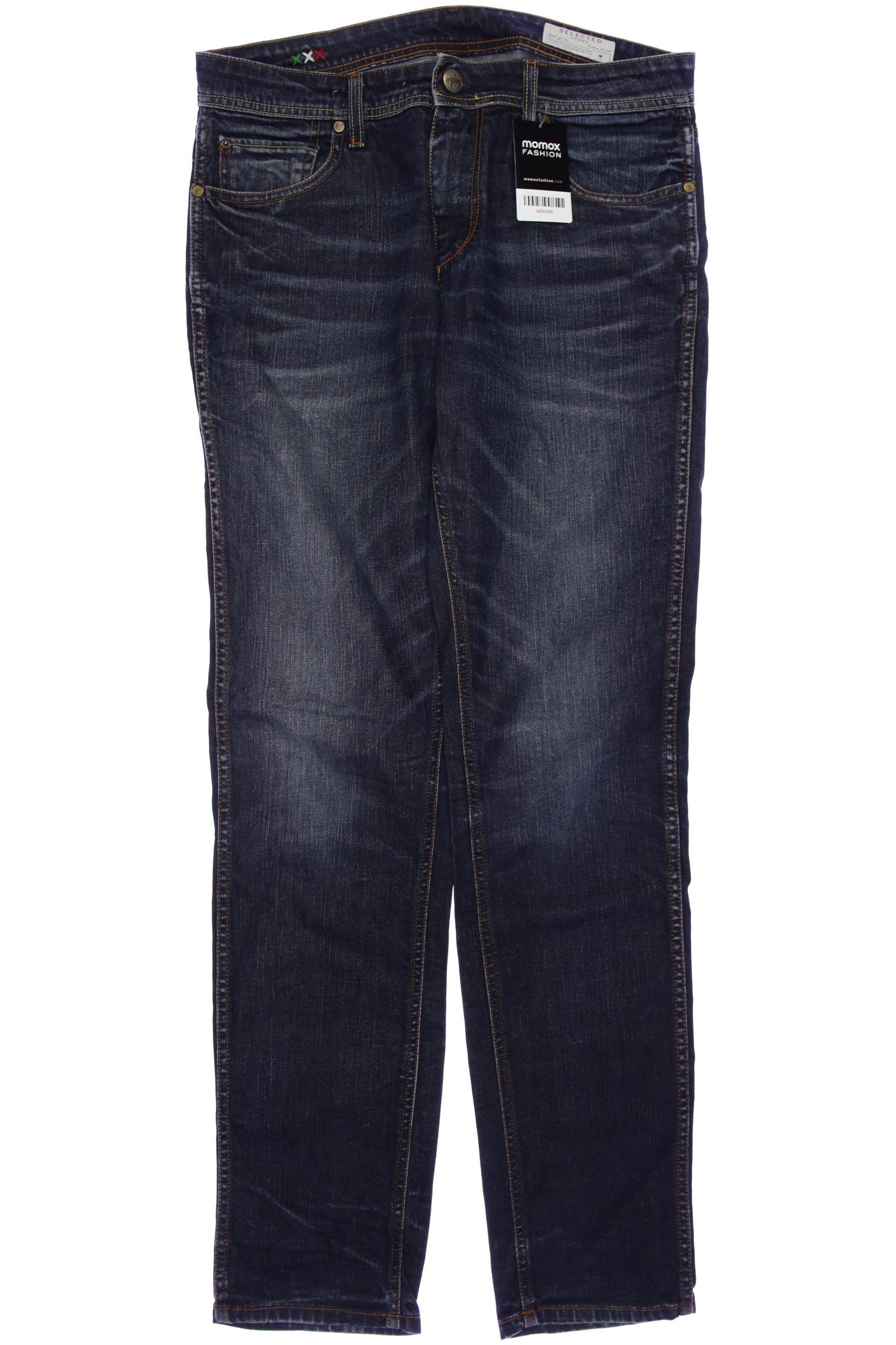 

Selected Herren Jeans, marineblau, Gr. 33