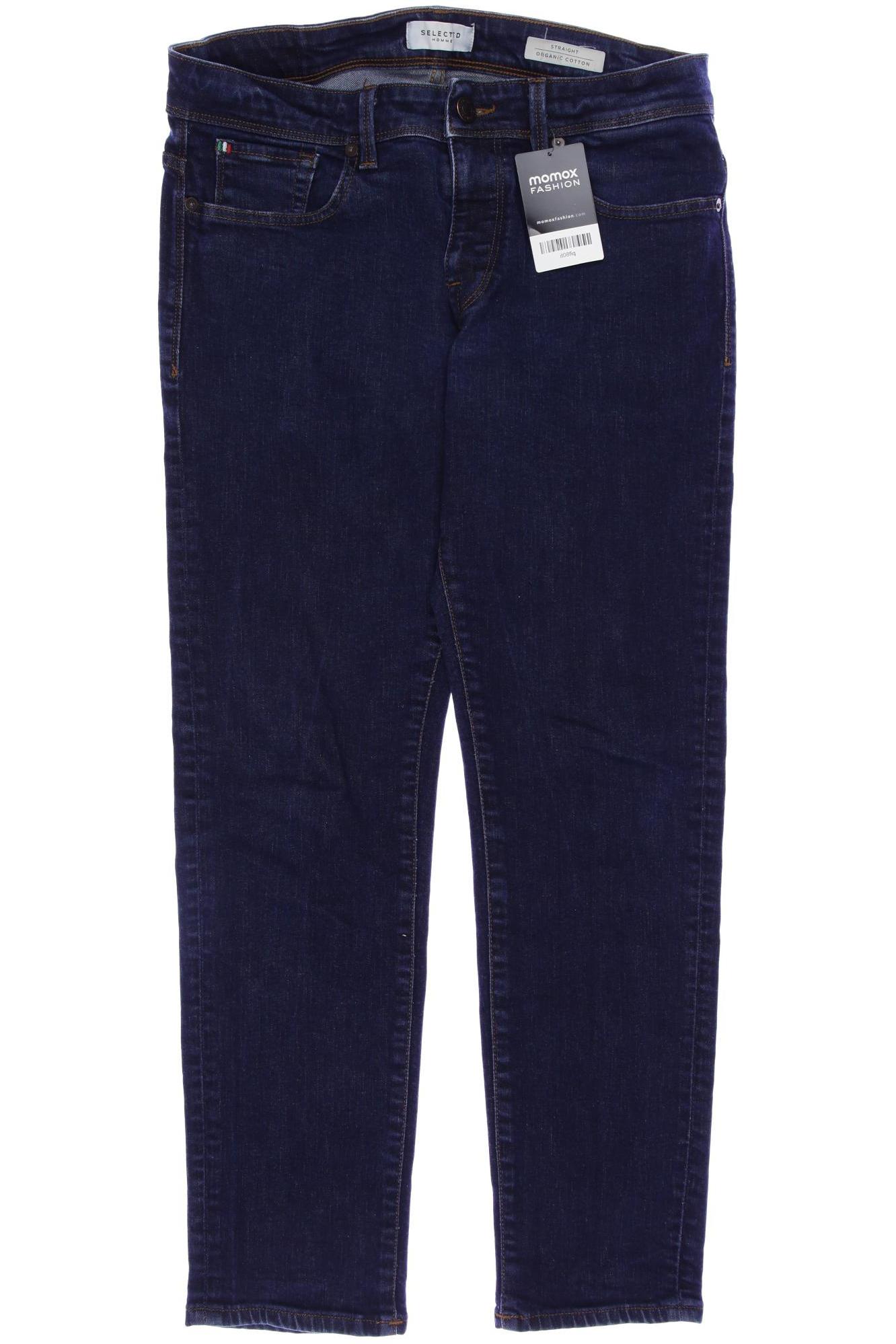 

SELECTED Herren Jeans, marineblau