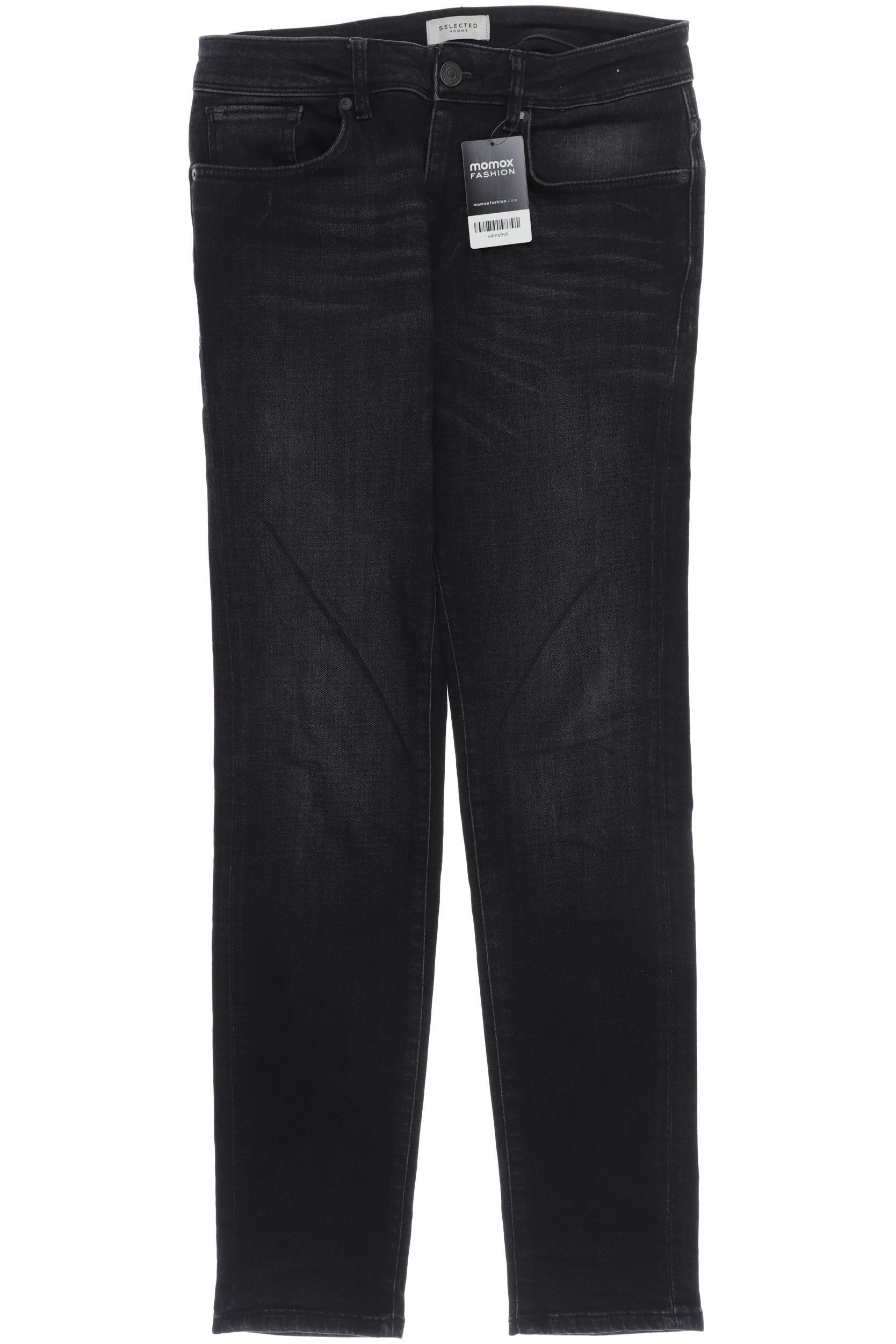 

Selected Herren Jeans, schwarz, Gr. 48