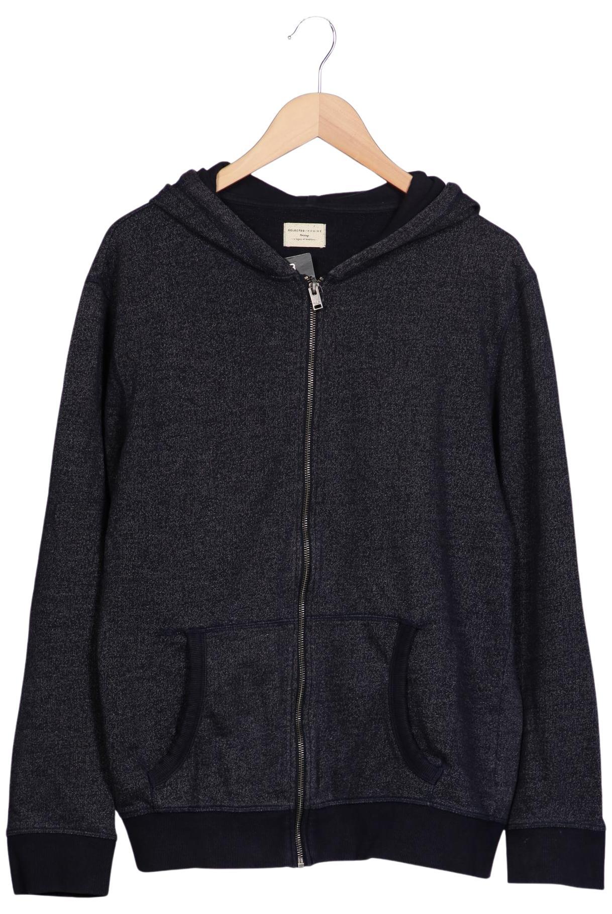 Thumbnail - Selected Herren Kapuzenpullover, marineblau, Gr. 54