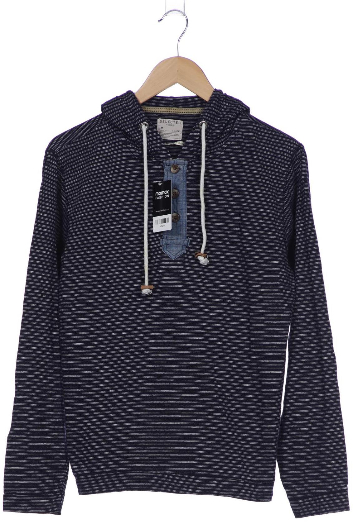 

Selected Herren Kapuzenpullover, marineblau, Gr. 48