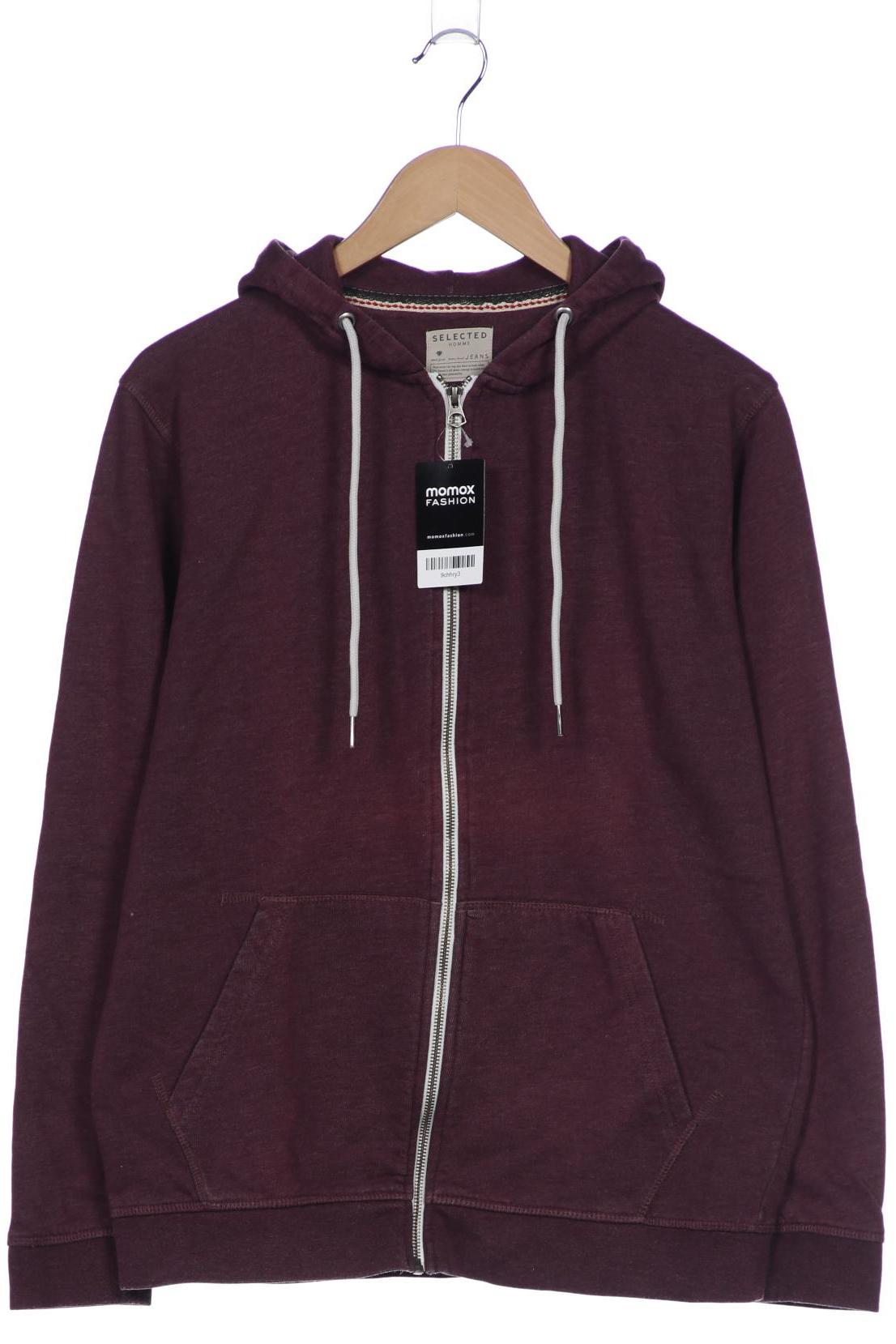 

Selected Herren Kapuzenpullover, bordeaux, Gr. 48