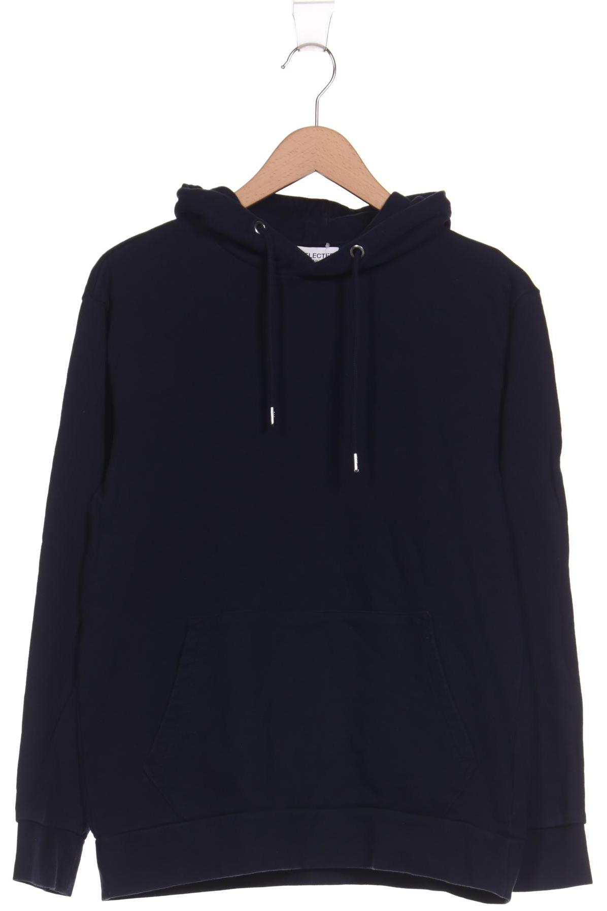 

Selected Herren Kapuzenpullover, marineblau, Gr. 48