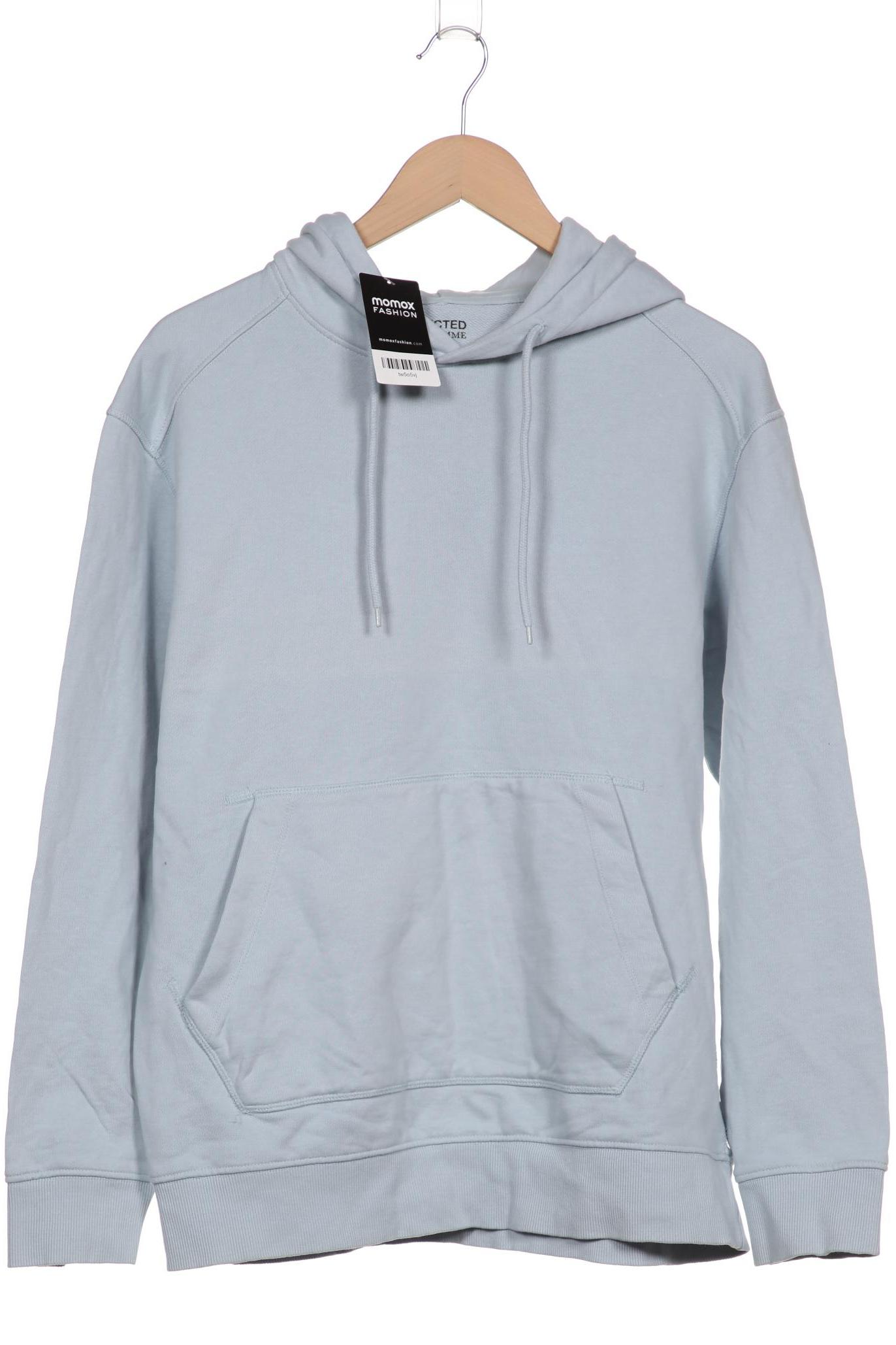 

Selected Herren Kapuzenpullover, hellblau, Gr. 52
