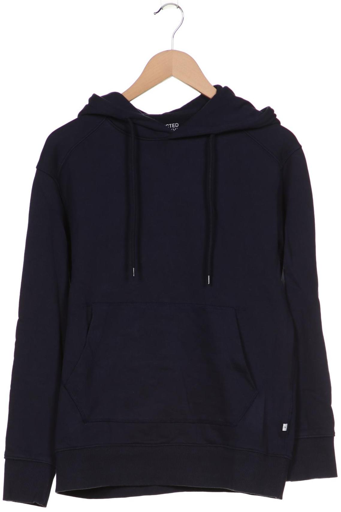 

SELECTED Herren Kapuzenpullover, marineblau