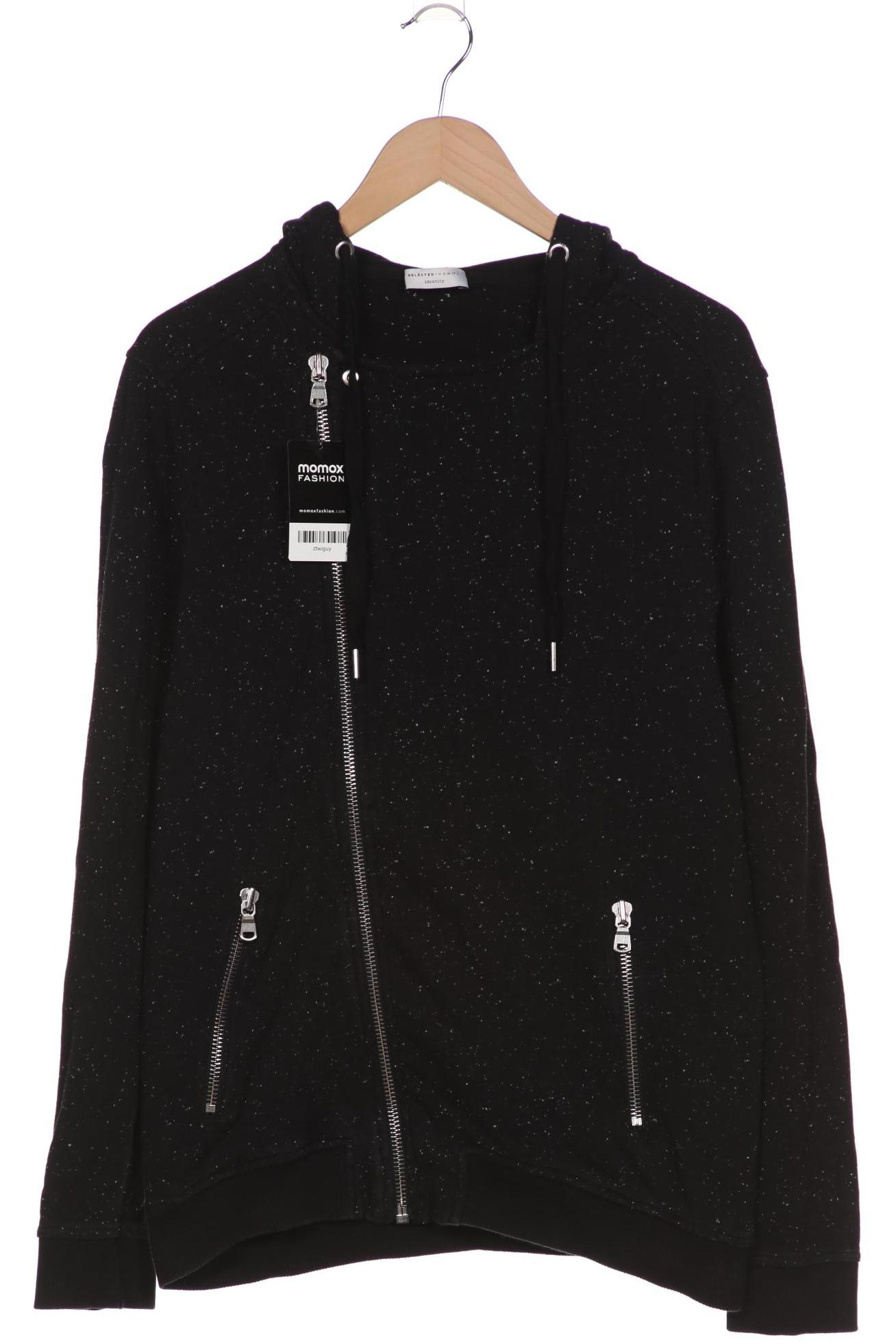 

Selected Herren Kapuzenpullover, schwarz, Gr. 52