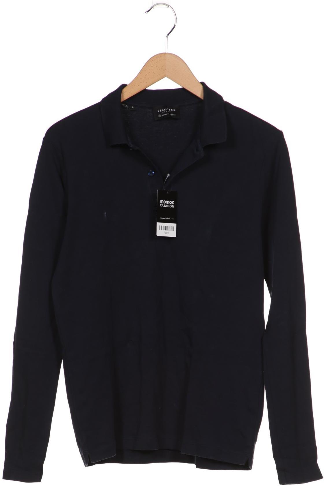 

SELECTED Herren Langarmshirt, marineblau
