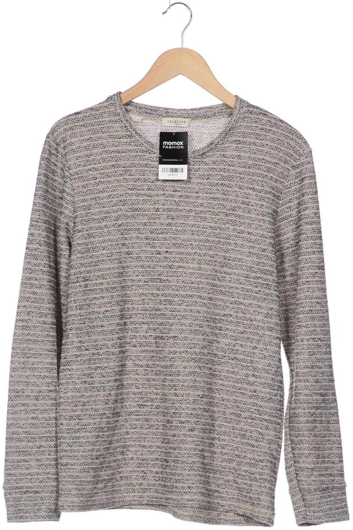 

SELECTED Herren Langarmshirt, beige