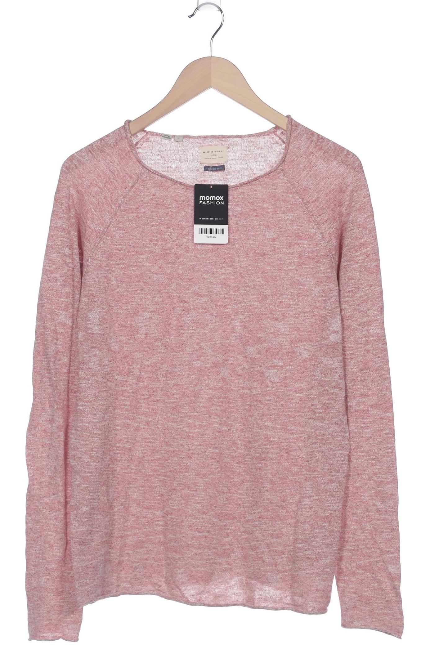 Thumbnail - Selected Herren Langarmshirt, pink, Gr. 48