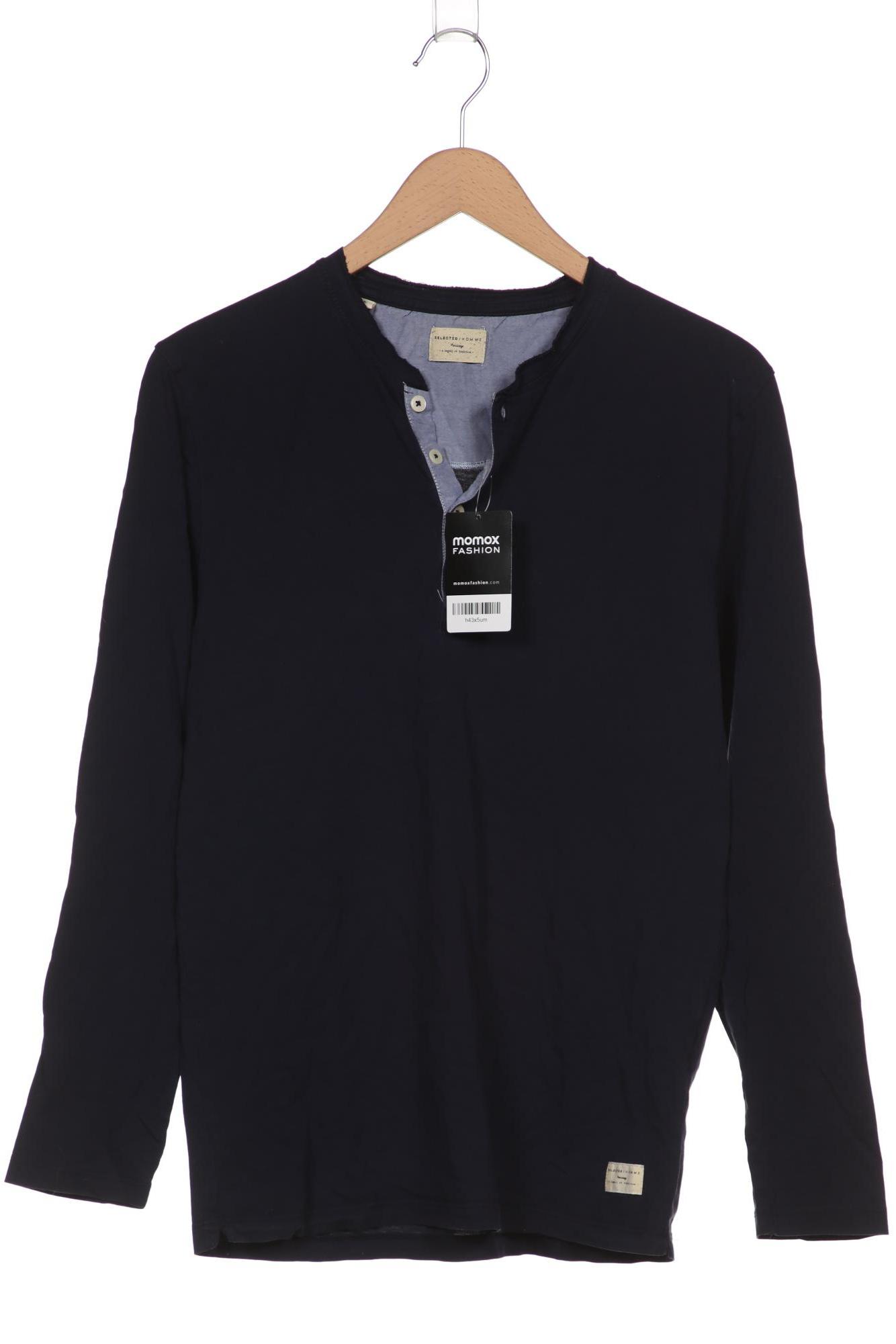 

Selected Herren Langarmshirt, marineblau, Gr. 52