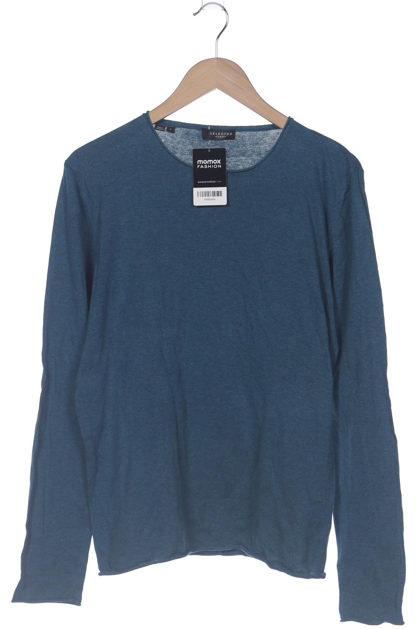 

Selected Herren Langarmshirt, blau, Gr. 52