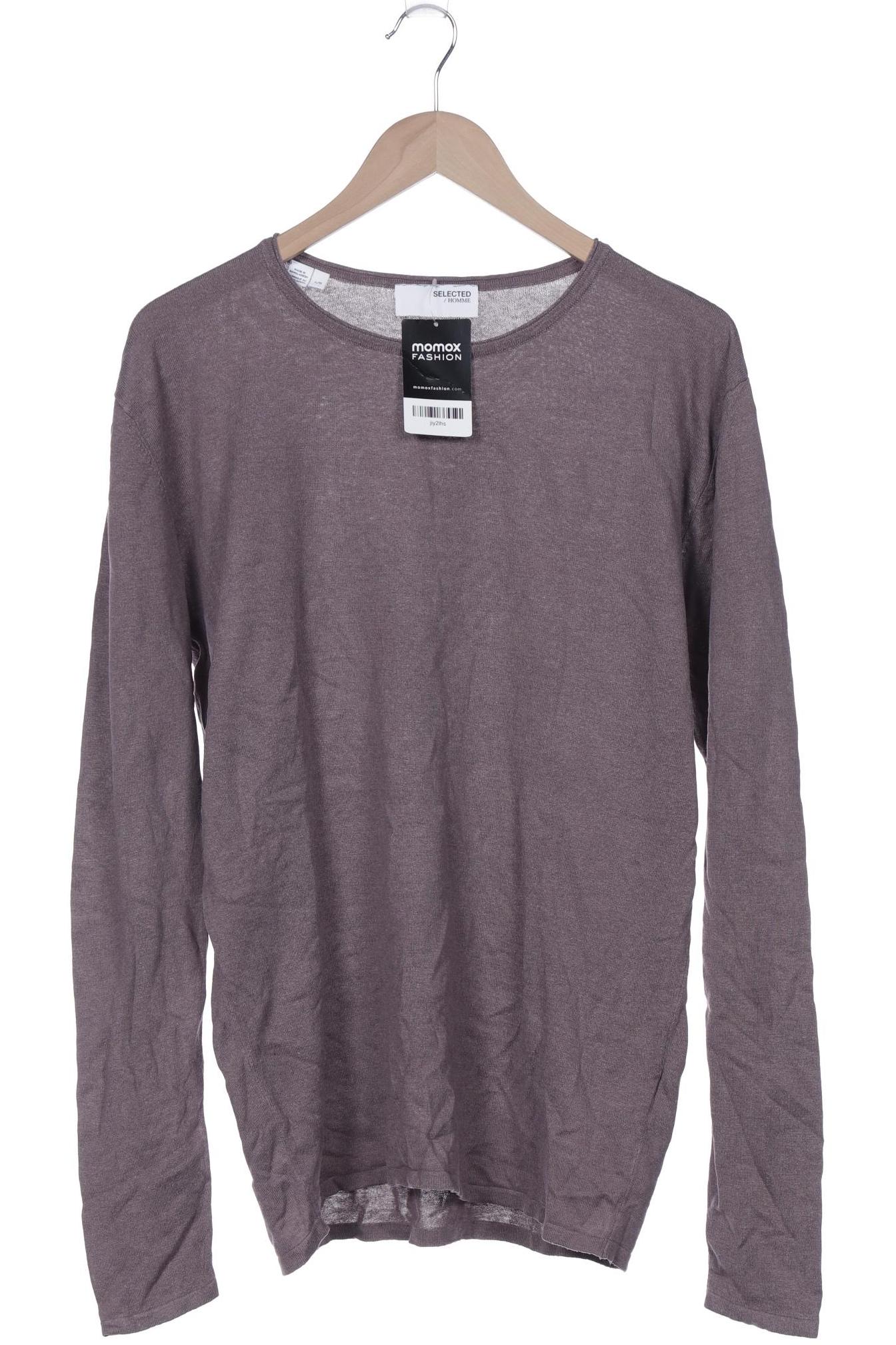 

Selected Herren Langarmshirt, bordeaux, Gr. 52