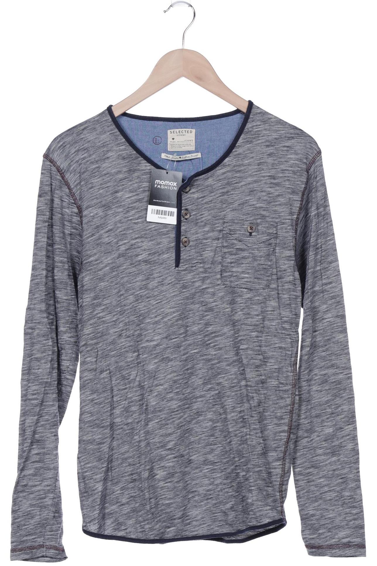

Selected Herren Langarmshirt, marineblau, Gr. 52
