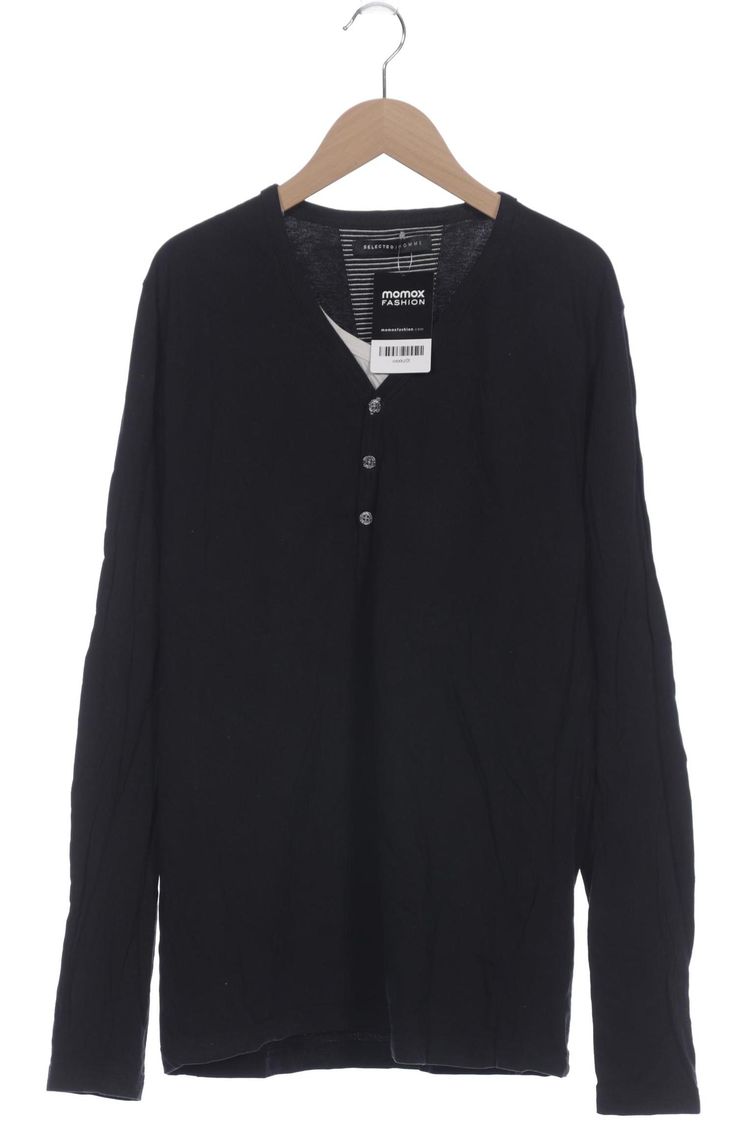

Selected Herren Langarmshirt, schwarz, Gr. 48