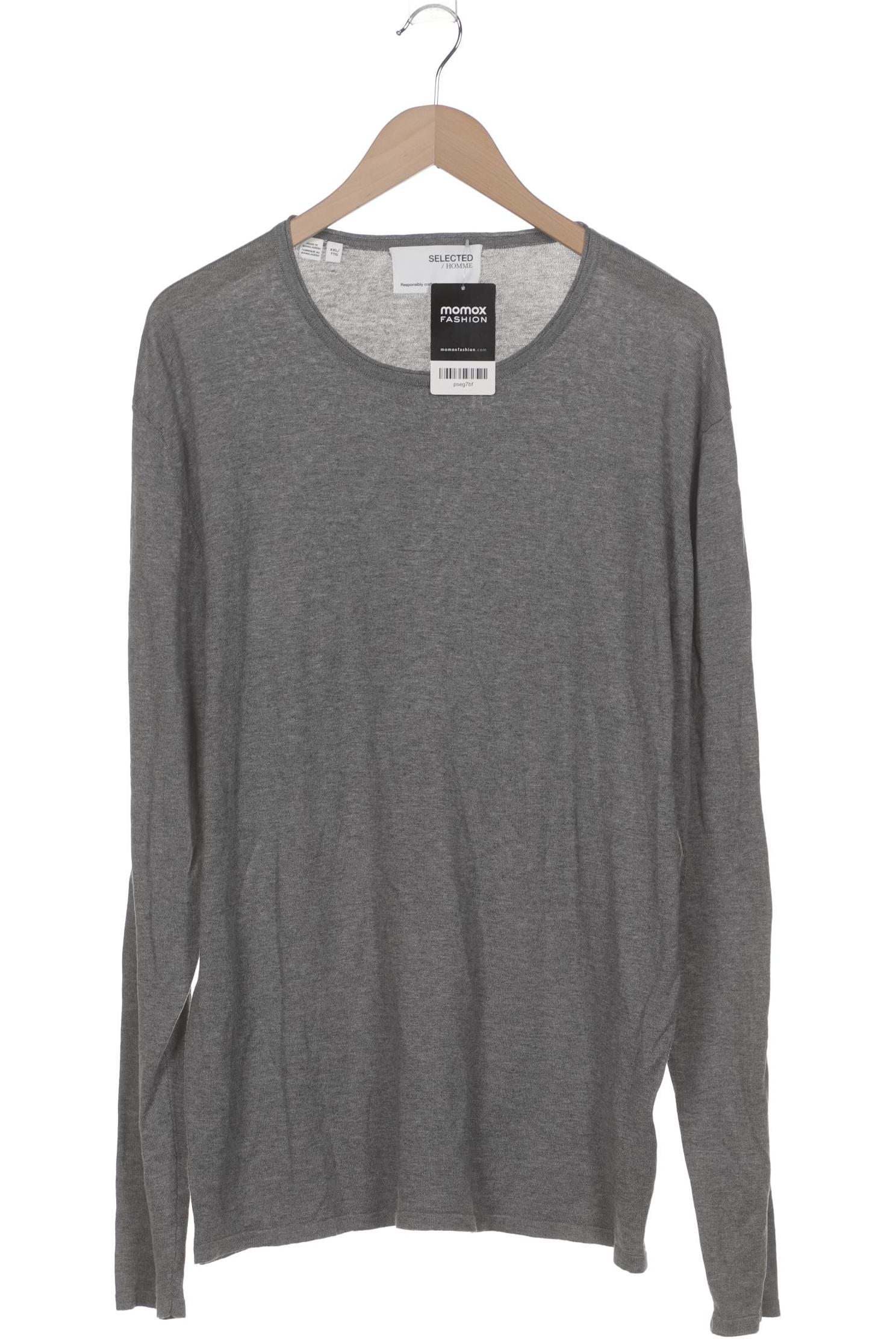 

Selected Herren Langarmshirt, grau, Gr. 56