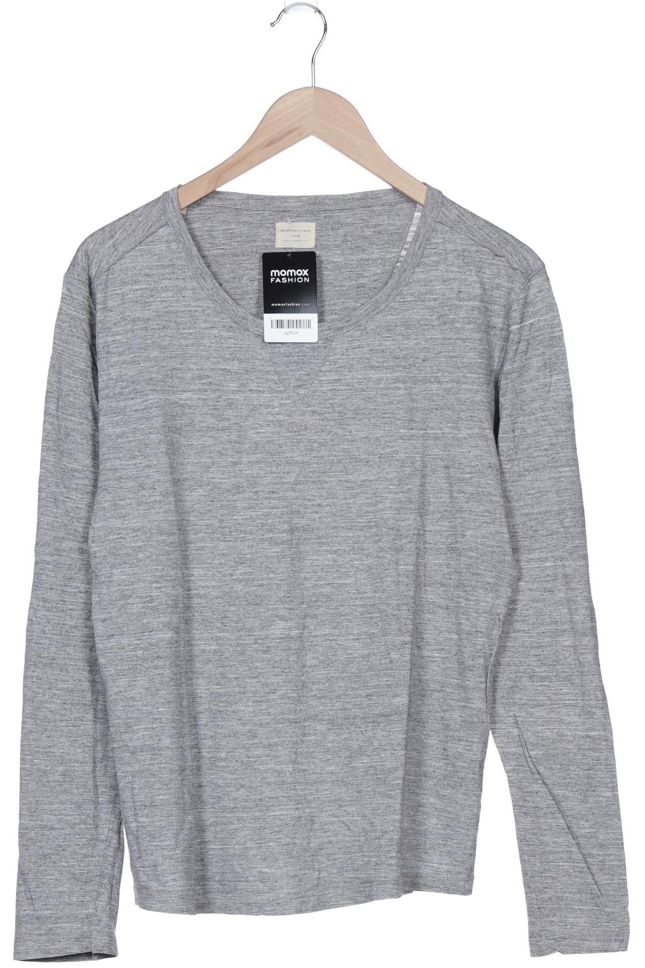 

Selected Herren Langarmshirt, grau, Gr. 46