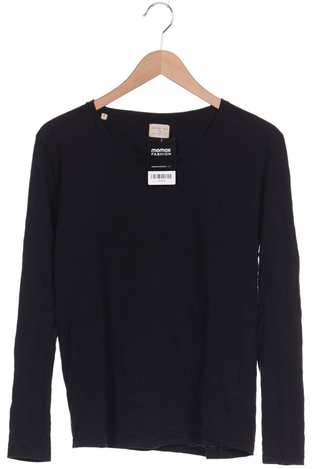 

SELECTED Herren Langarmshirt, schwarz