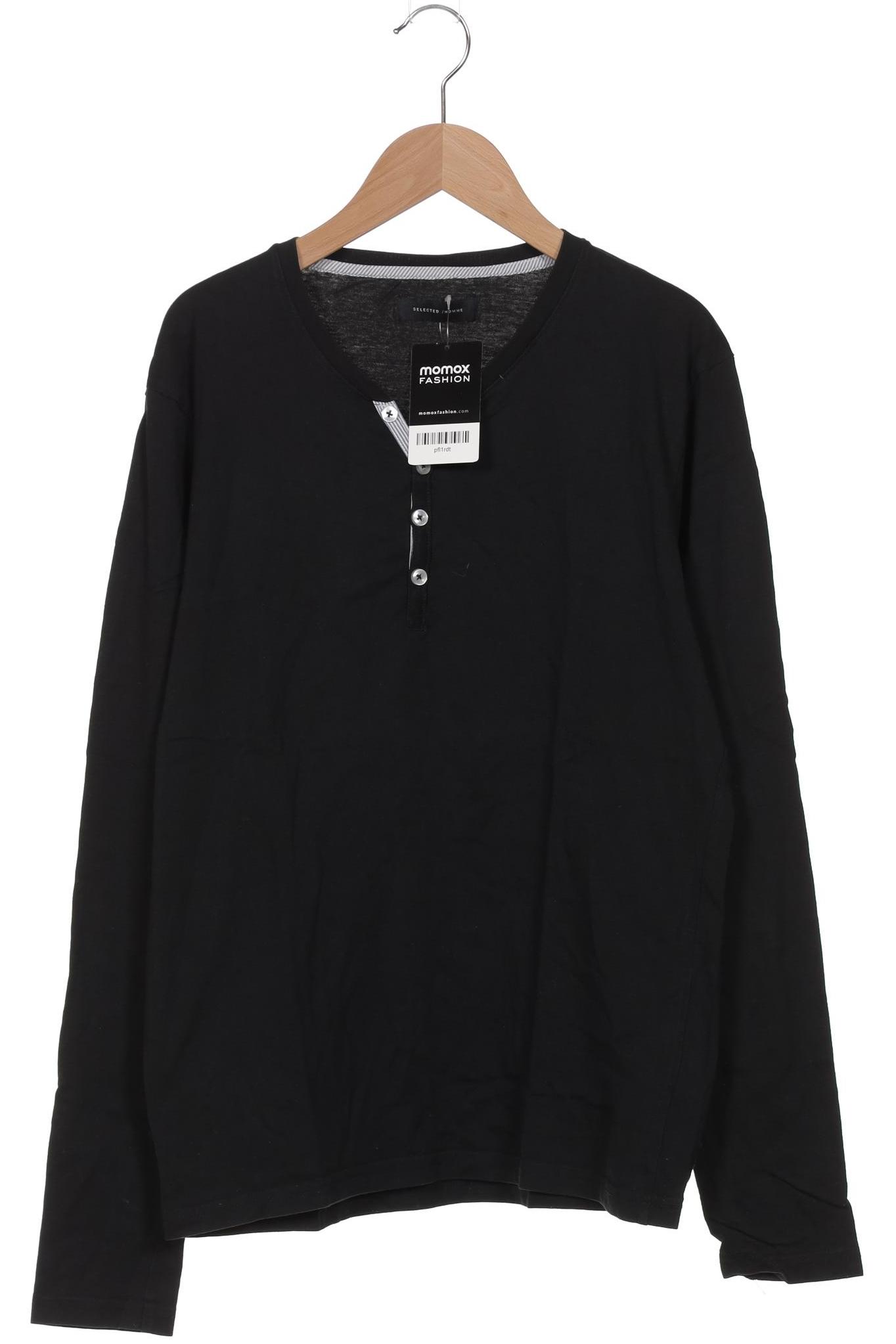 

Selected Herren Langarmshirt, schwarz, Gr. 46