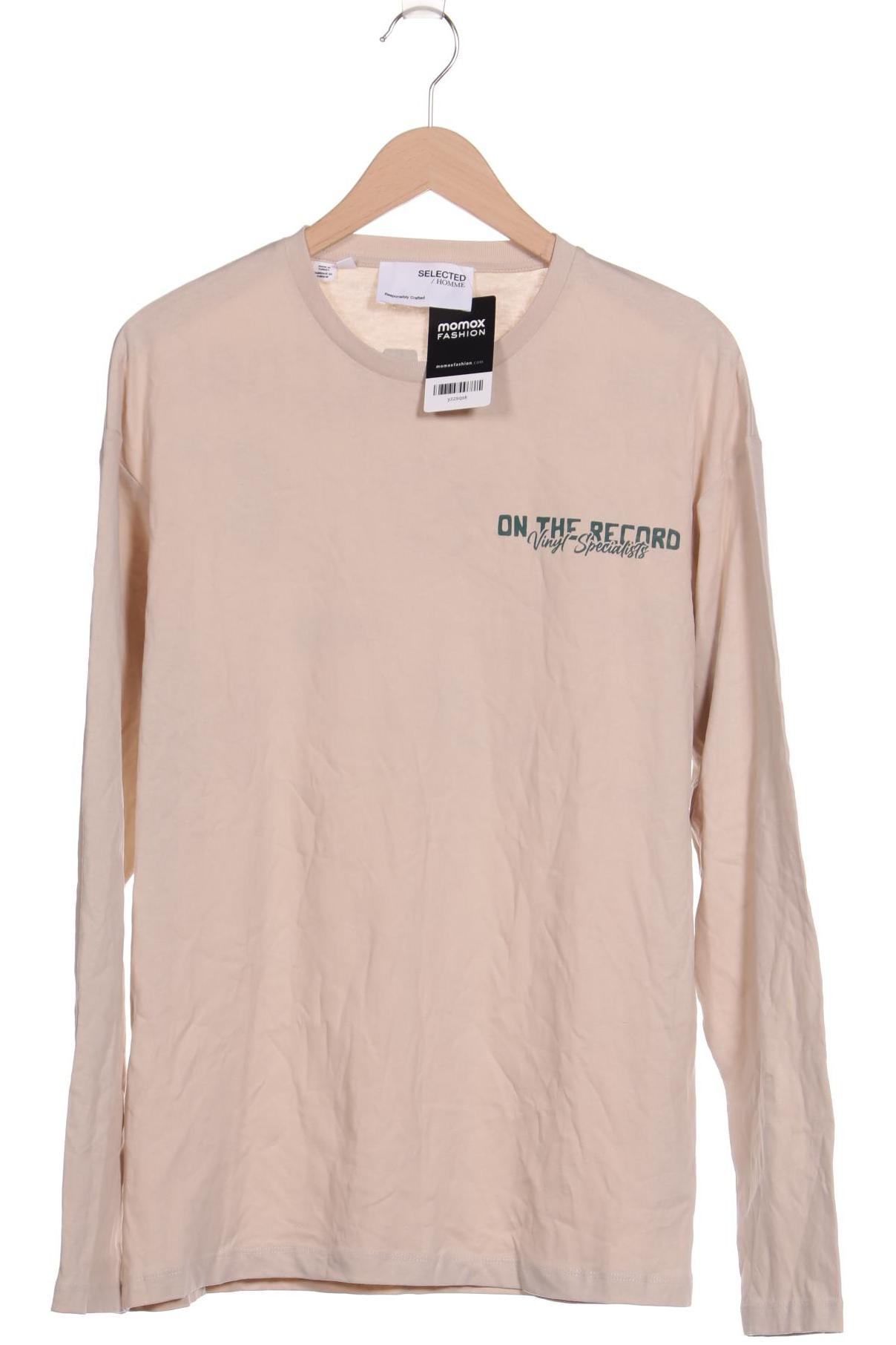 

Selected Herren Langarmshirt, cremeweiß, Gr. 48