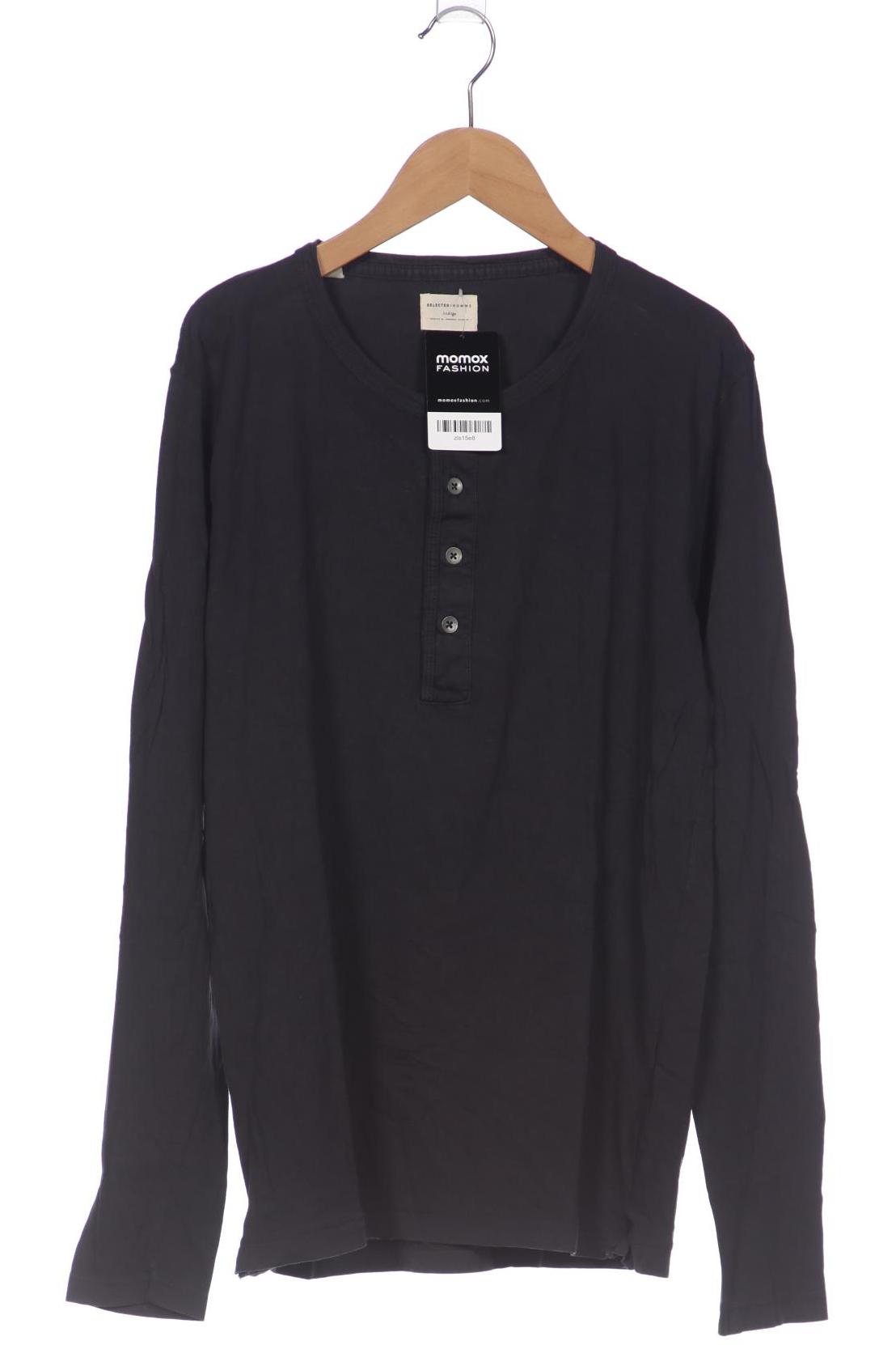 

Selected Herren Langarmshirt, schwarz, Gr. 46