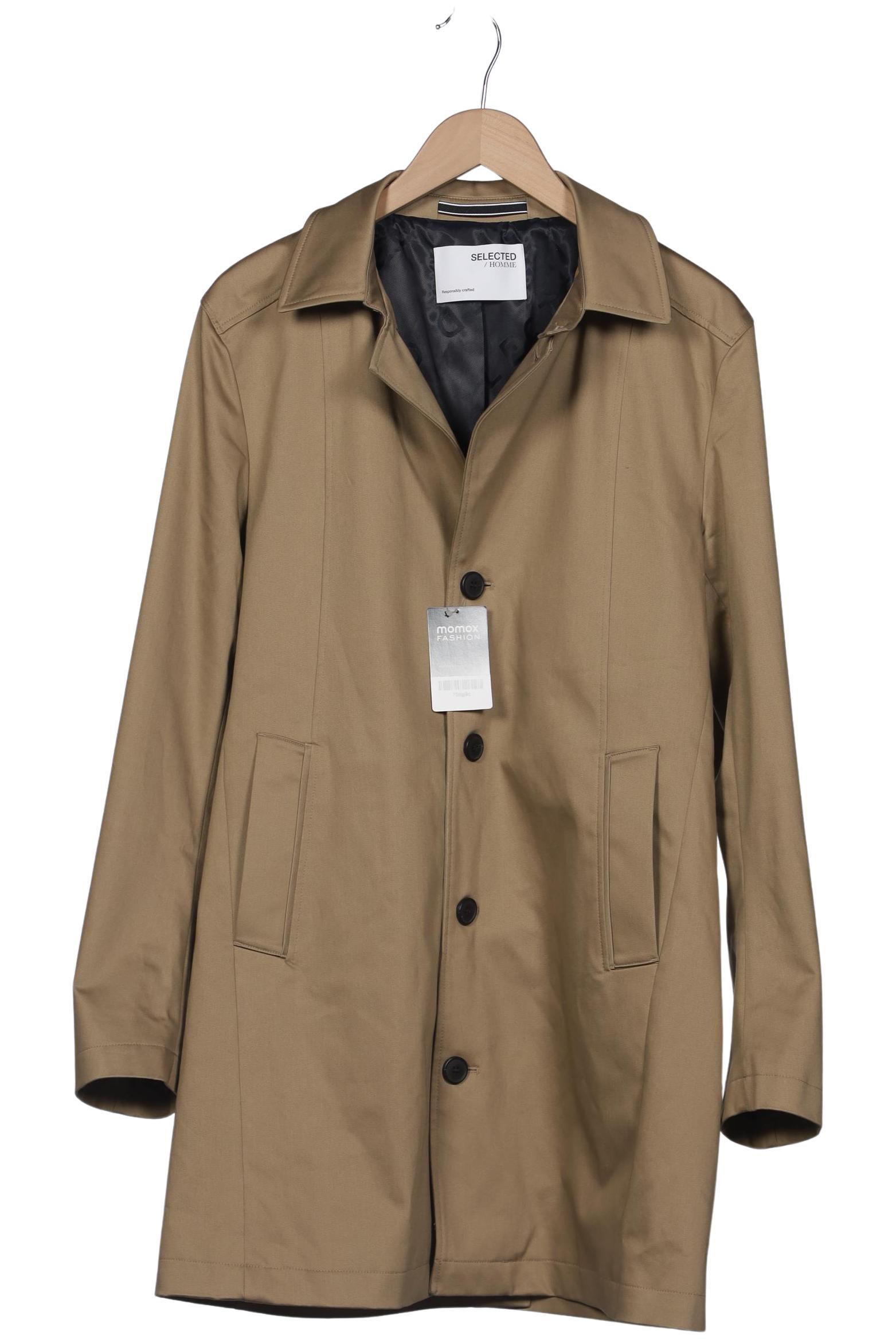 

Selected Herren Mantel, beige, Gr. 52