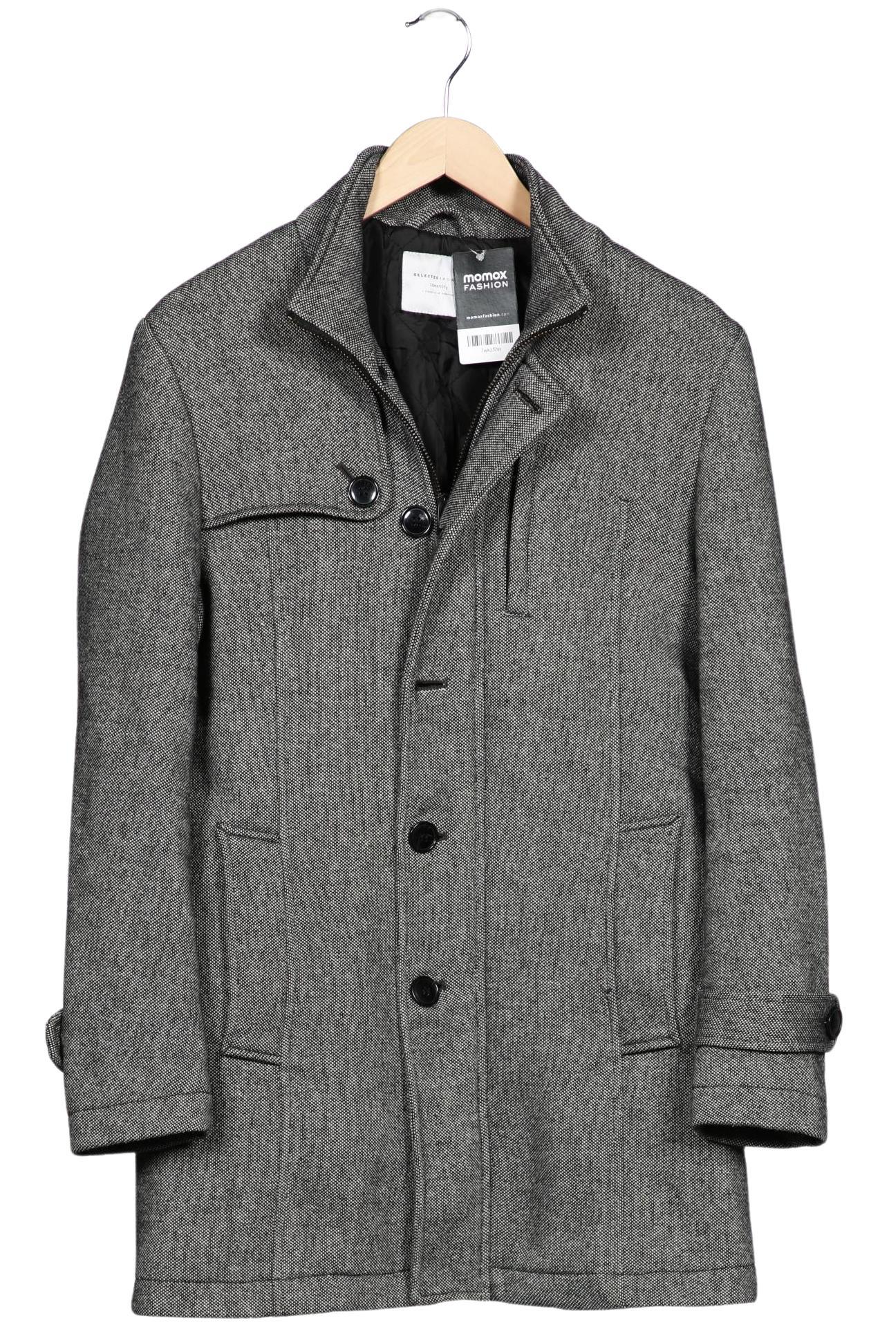

Selected Herren Mantel, grau, Gr. 48