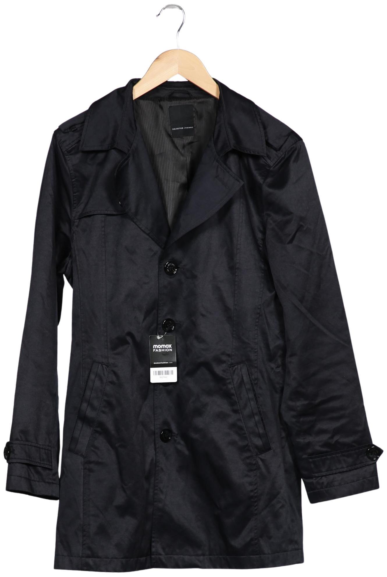 

Selected Herren Mantel, marineblau, Gr. 48