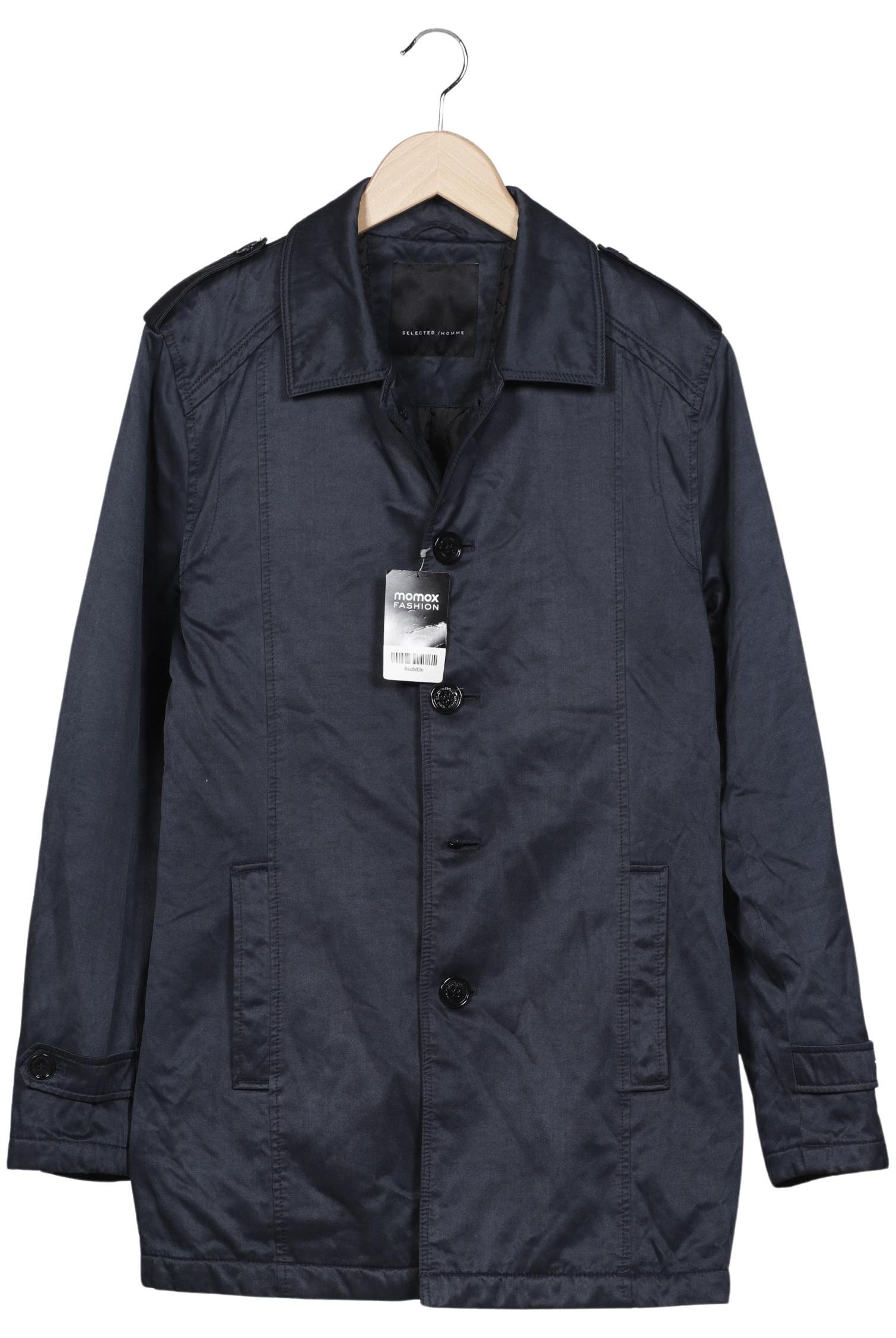 

Selected Herren Mantel, marineblau, Gr. 48