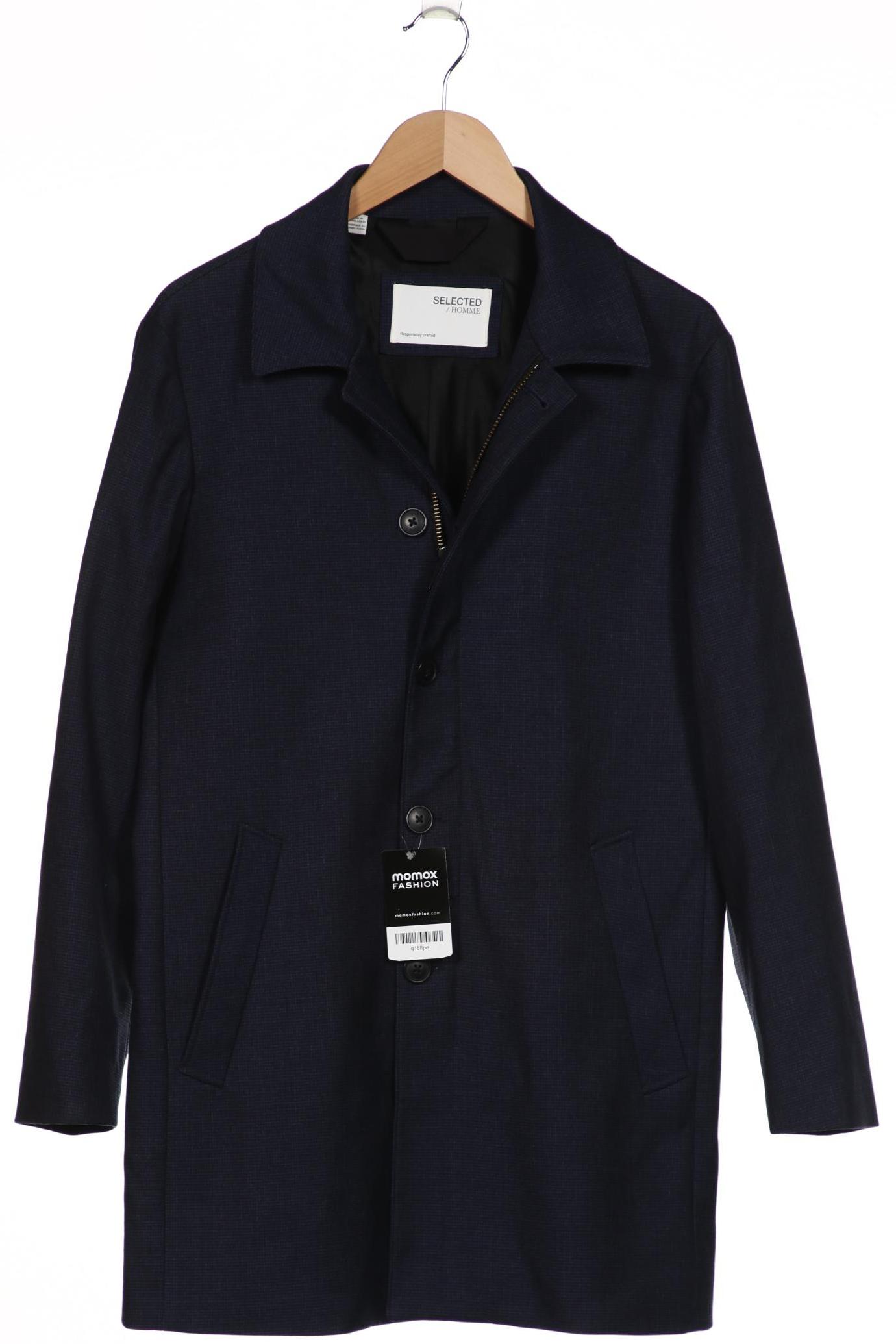

SELECTED Herren Mantel, marineblau